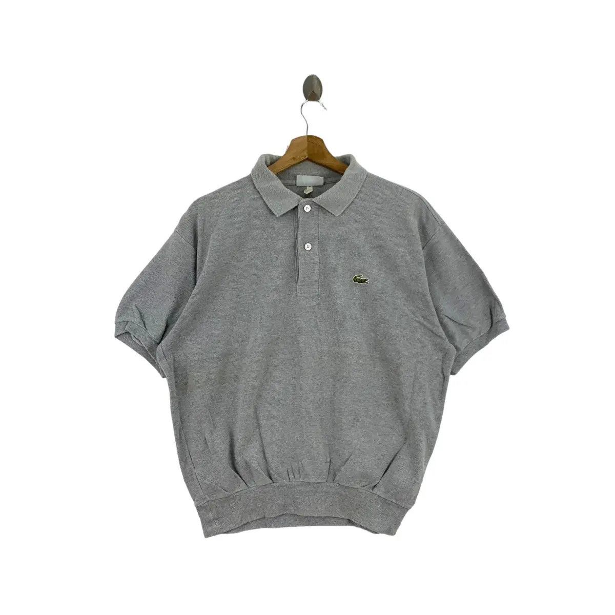 Lacoste Vintage LACOSTE CHEMISE RENE Small Logo Henley Sweatshirt Size US XL / EU 56 / 4 - 1 Thumbnail