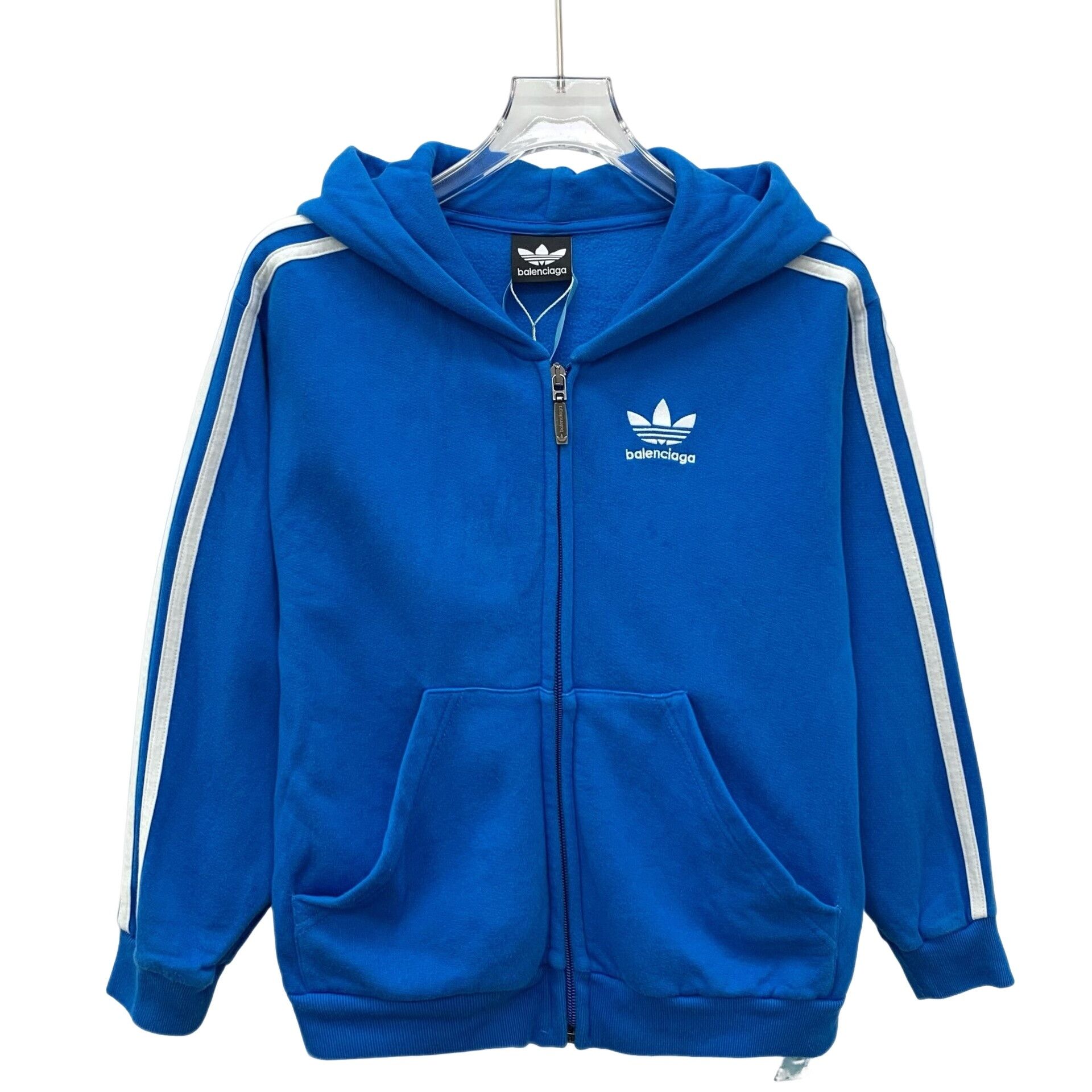 Adidas × Balenciaga Balenciaga Adidas Zip Up Hoodie | Grailed