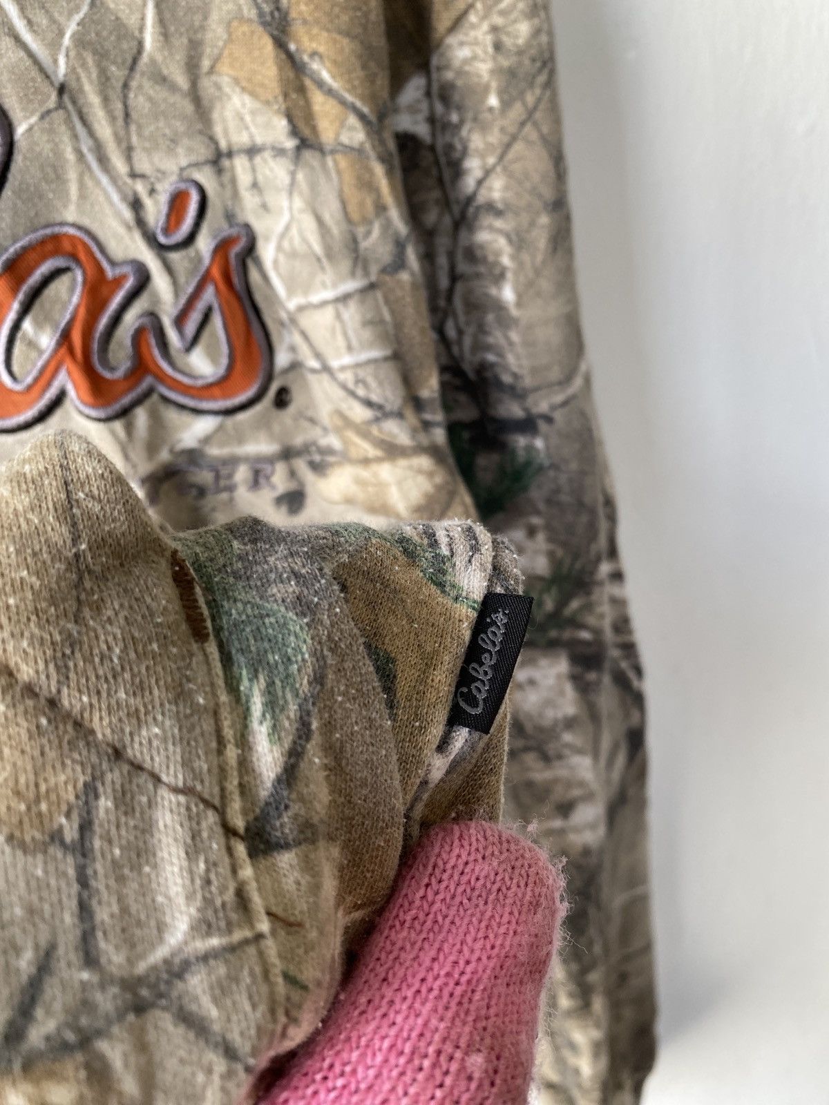 Cabelas × Realtree 2000s - Cabelas Realtree Camo Hoodie Size US S / EU 44-46 / 1 - 8 Thumbnail