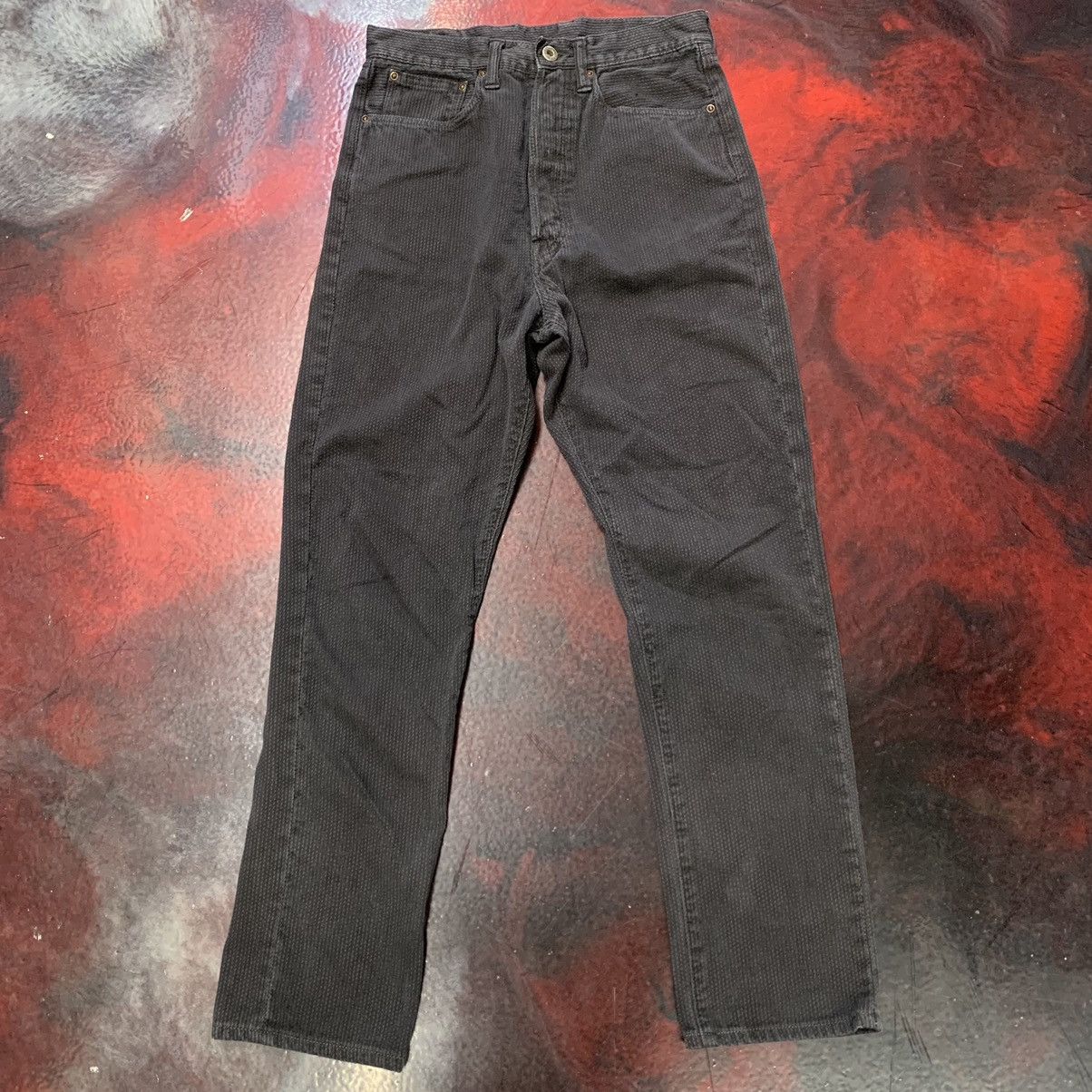 Kapital Kapital Denim Buckle Back Corduroy Pants Japan Boro Waist 28 Size US 28 / EU 44 - 1 Thumbnail
