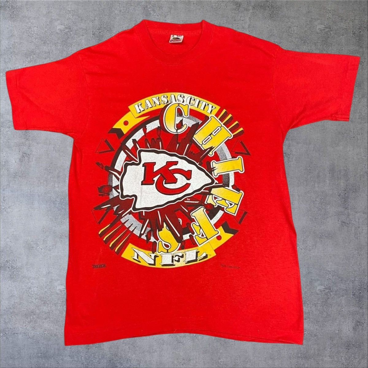 Vintage Vintage Kansas City Chiefs Shirt Size US M / EU 48-50 / 2 - 1 Thumbnail
