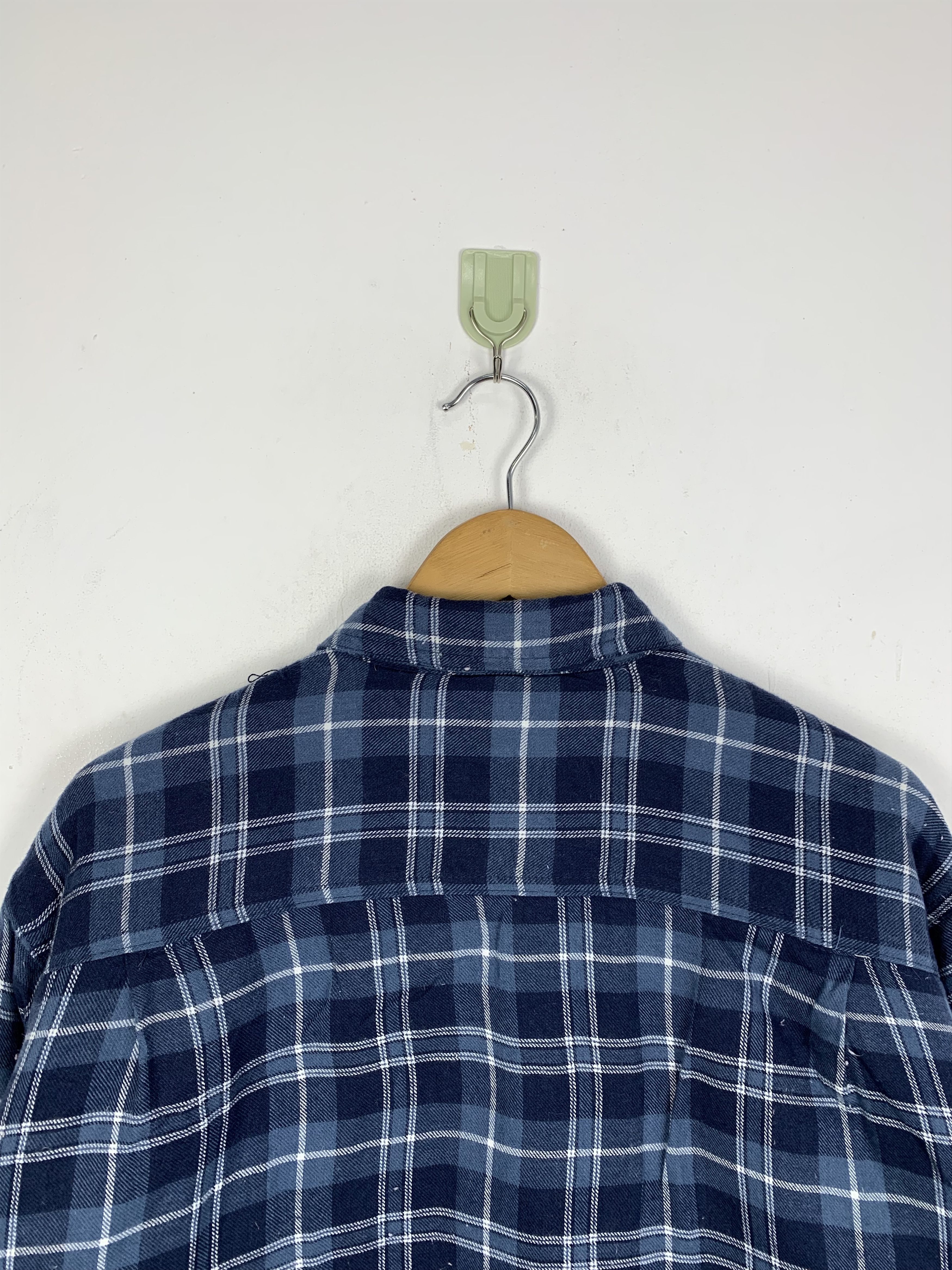 Vintage × Wrangler Vintage Wrangler Shadow Plaid Wool Jacket J1468 Size US L / EU 52-54 / 3 - 4 Thumbnail