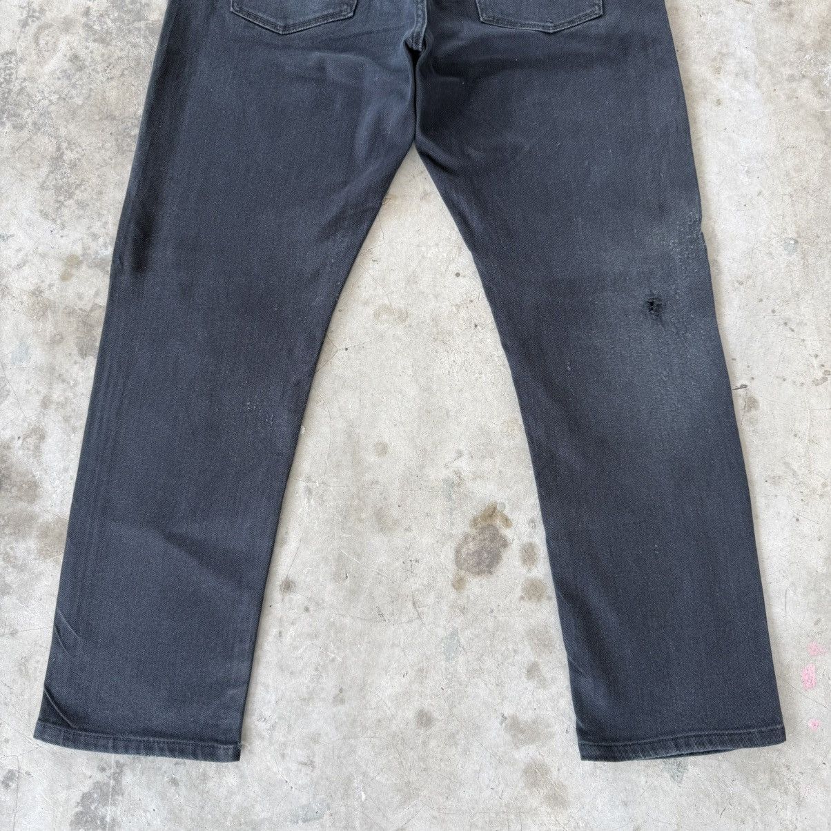 Japanese Brand Vintage Japanese Brand Selvedge Black Denim Jean Pants Size US 36 / EU 52 - 10 Thumbnail