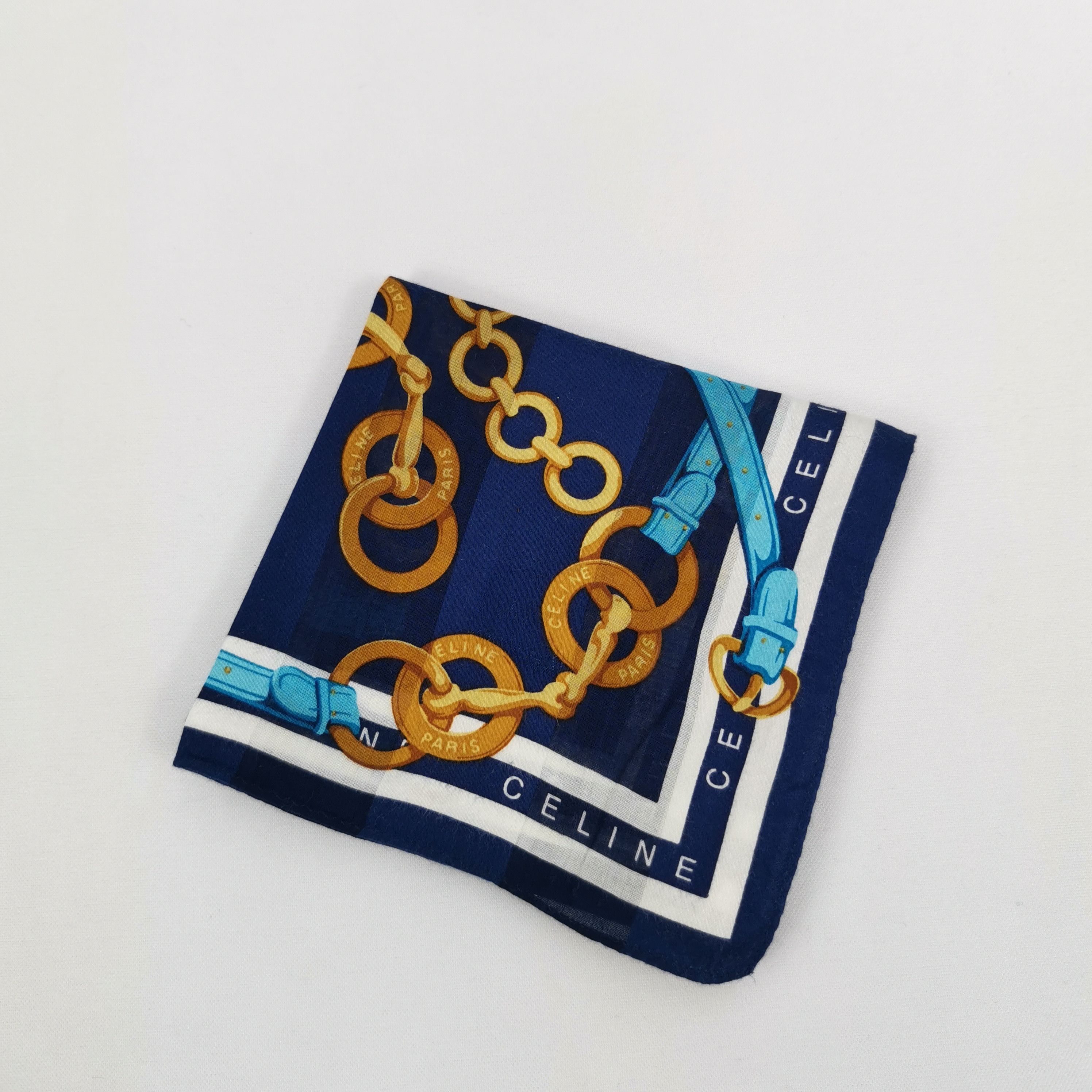 Celine Vintage Celine Handkerchief Neckerchief Bandana Size ONE SIZE - 3 Thumbnail