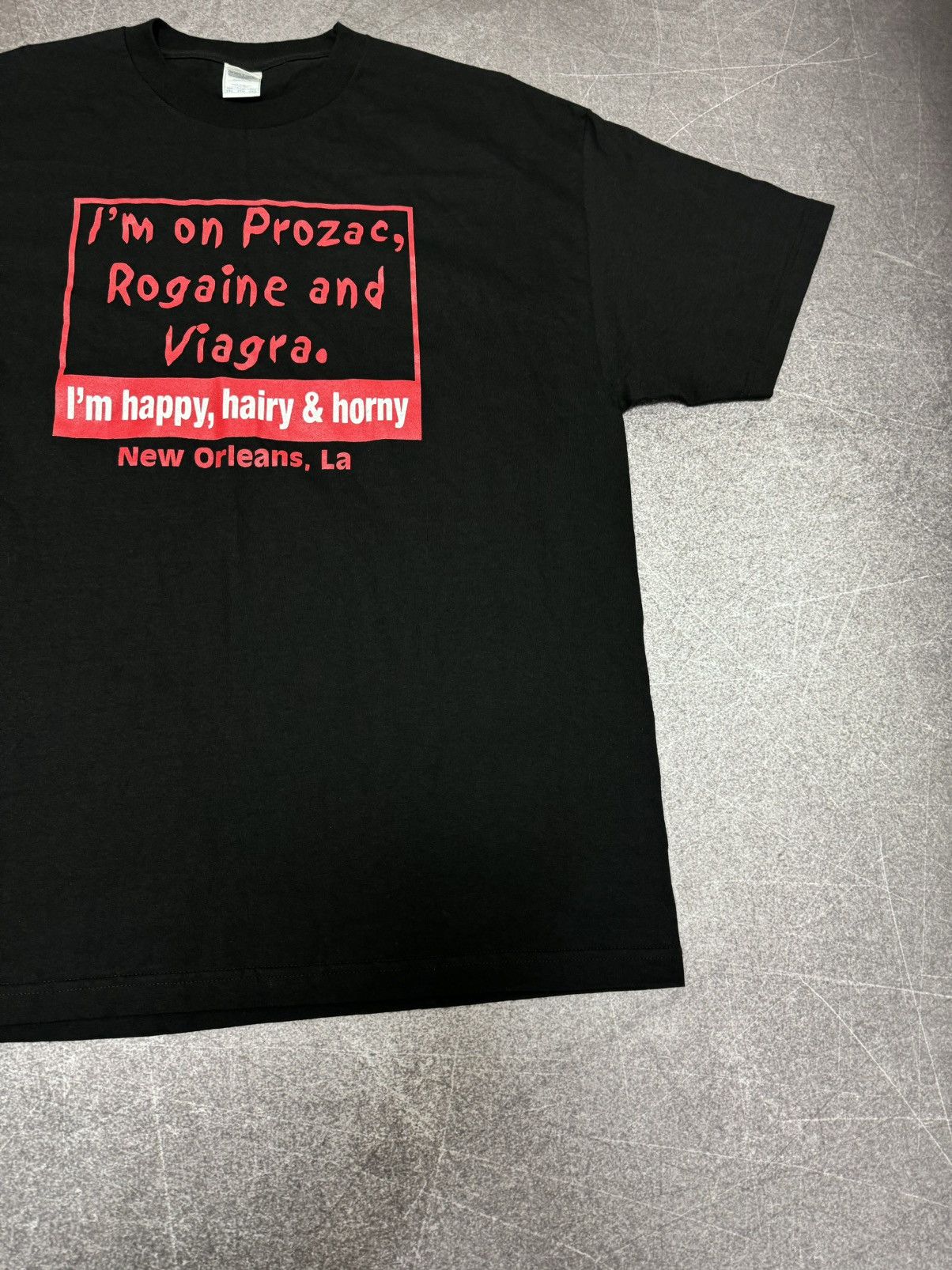 Vintage Vintage I’m on Prozac Rogaine and Viagra T Shirt Size US XXL / EU 58 / 5 - 5 Thumbnail