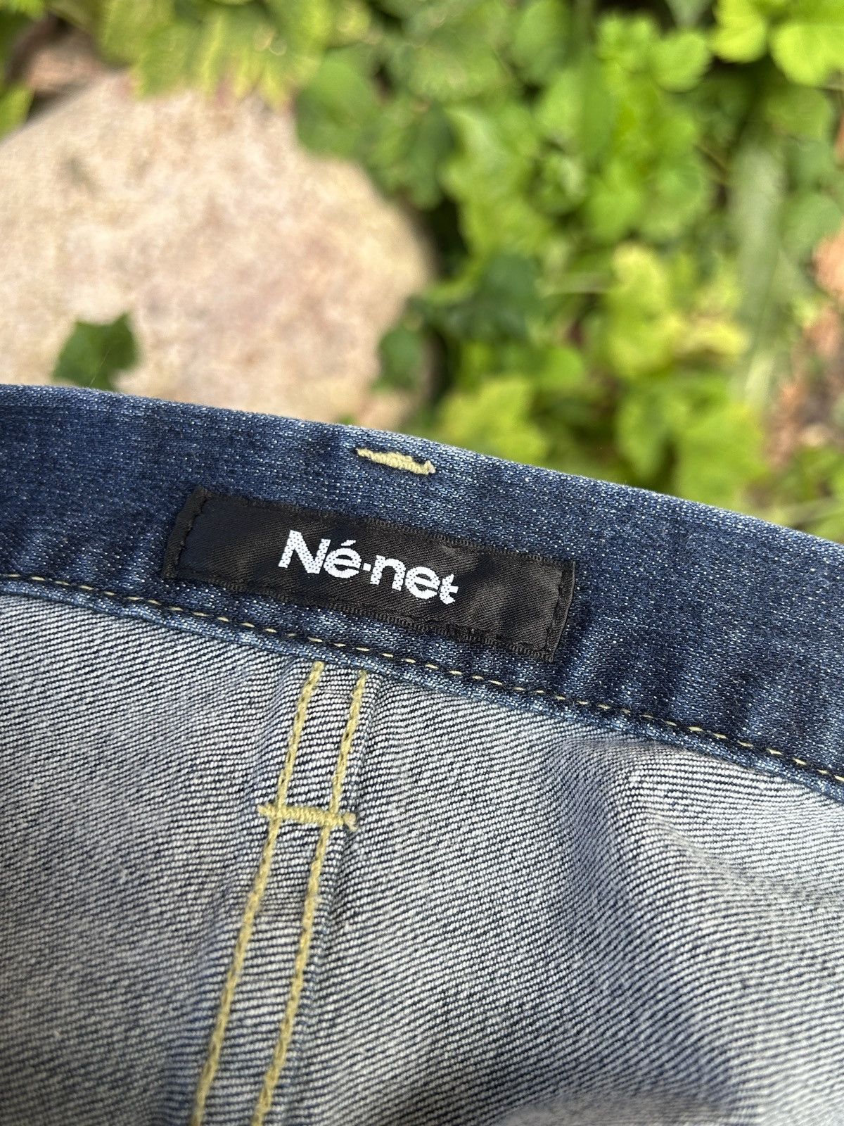 Ne-Net Vintage Ne-Net Issey Miyake High Rise Skinny Leg Jeans Size US 28 / EU 44 - 10 Thumbnail