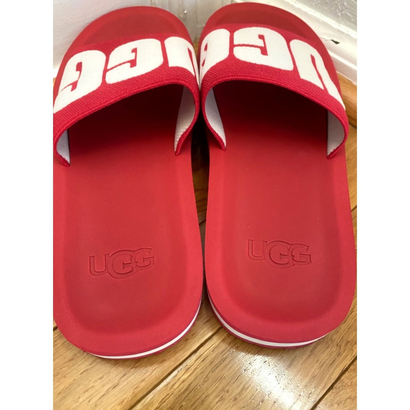 Ugg UGG Zuma Pink Womens Sandals 9 Slip On Casual Cushioned Floral Slip-On Slide Flat Shoes Size US 9 / IT 39 - 5 Thumbnail