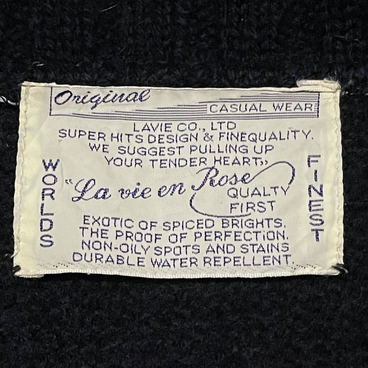 Japanese Brand Vintage La Vie en Rose Wool Jacket Size US M / EU 48-50 / 2 - 8 Thumbnail
