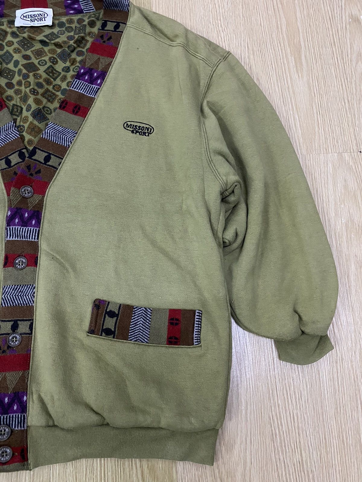 Missoni × Vintage Vintage Missoni sport cardigan Size US M / EU 48-50 / 2 - 2 Thumbnail