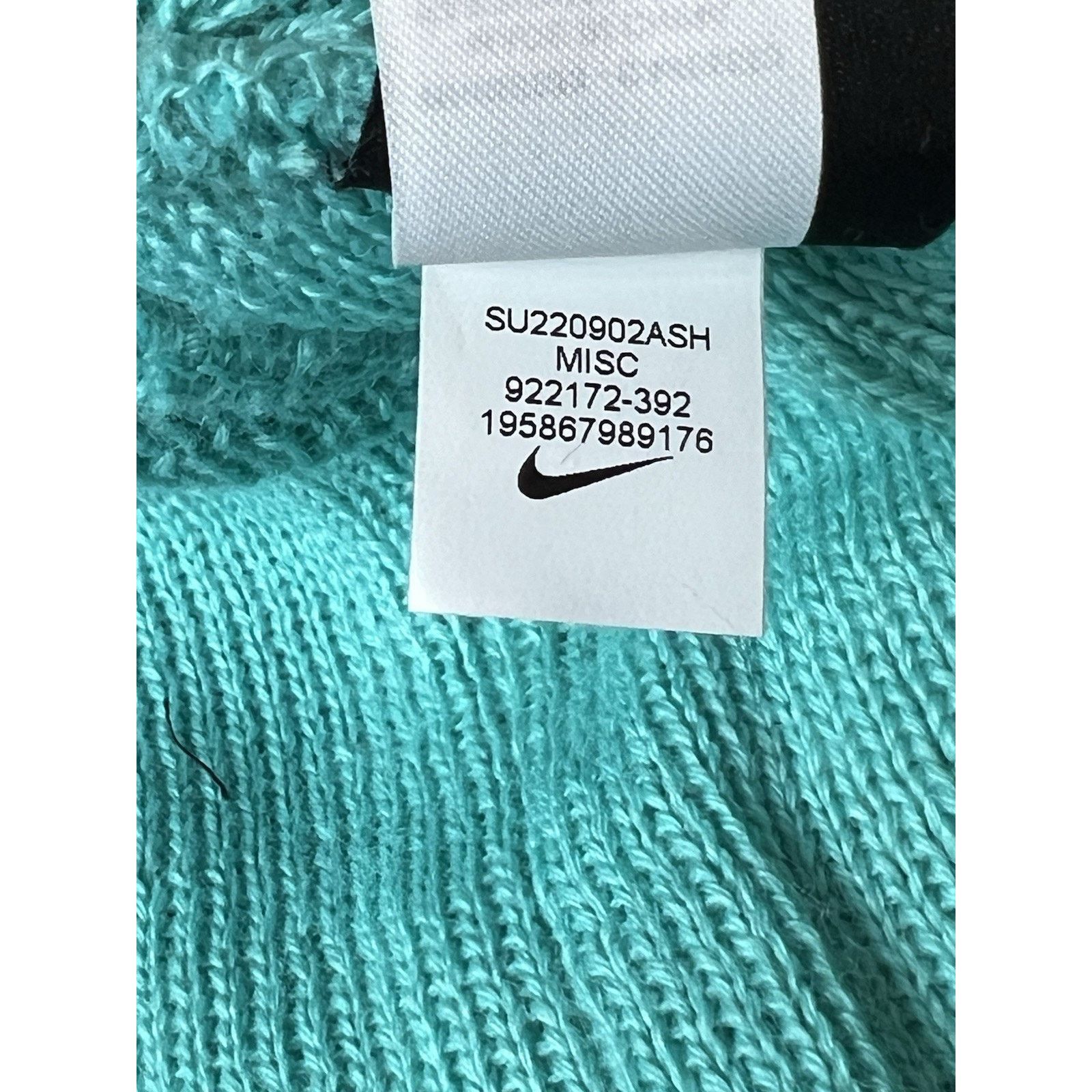 Nike Nike Beanie Knit Turquoise One Size 922172-392 Adult Women's Size ONE SIZE - 4 Thumbnail