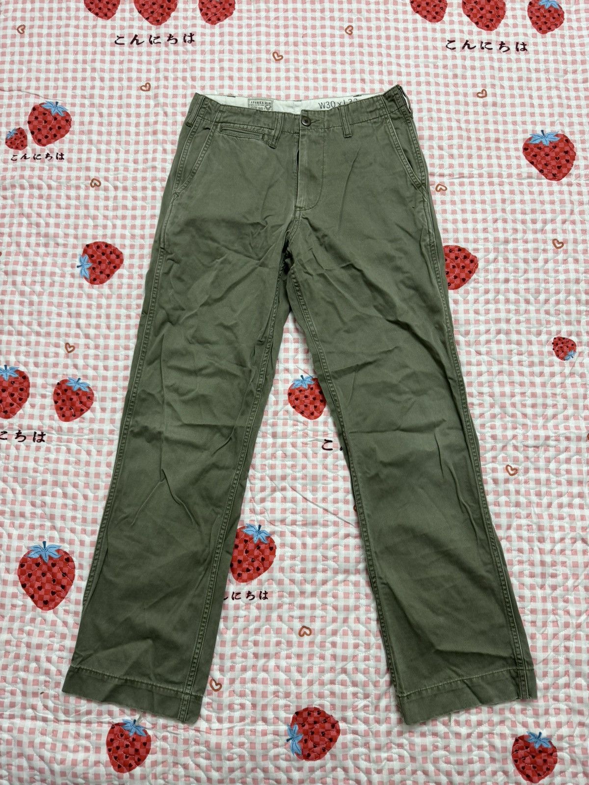 image of Avirex Worker Pants in Grey, Men's (Size 30)