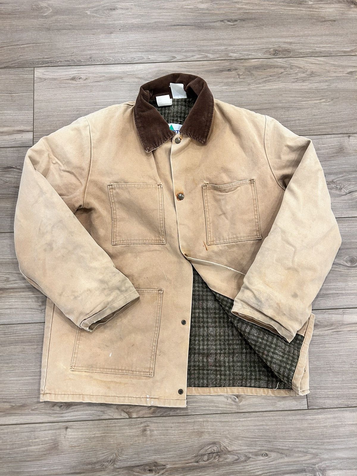 Liberty Tan and brown “Liberty” workwear jacket Size US L / EU 52-54 / 3 - 2 Thumbnail