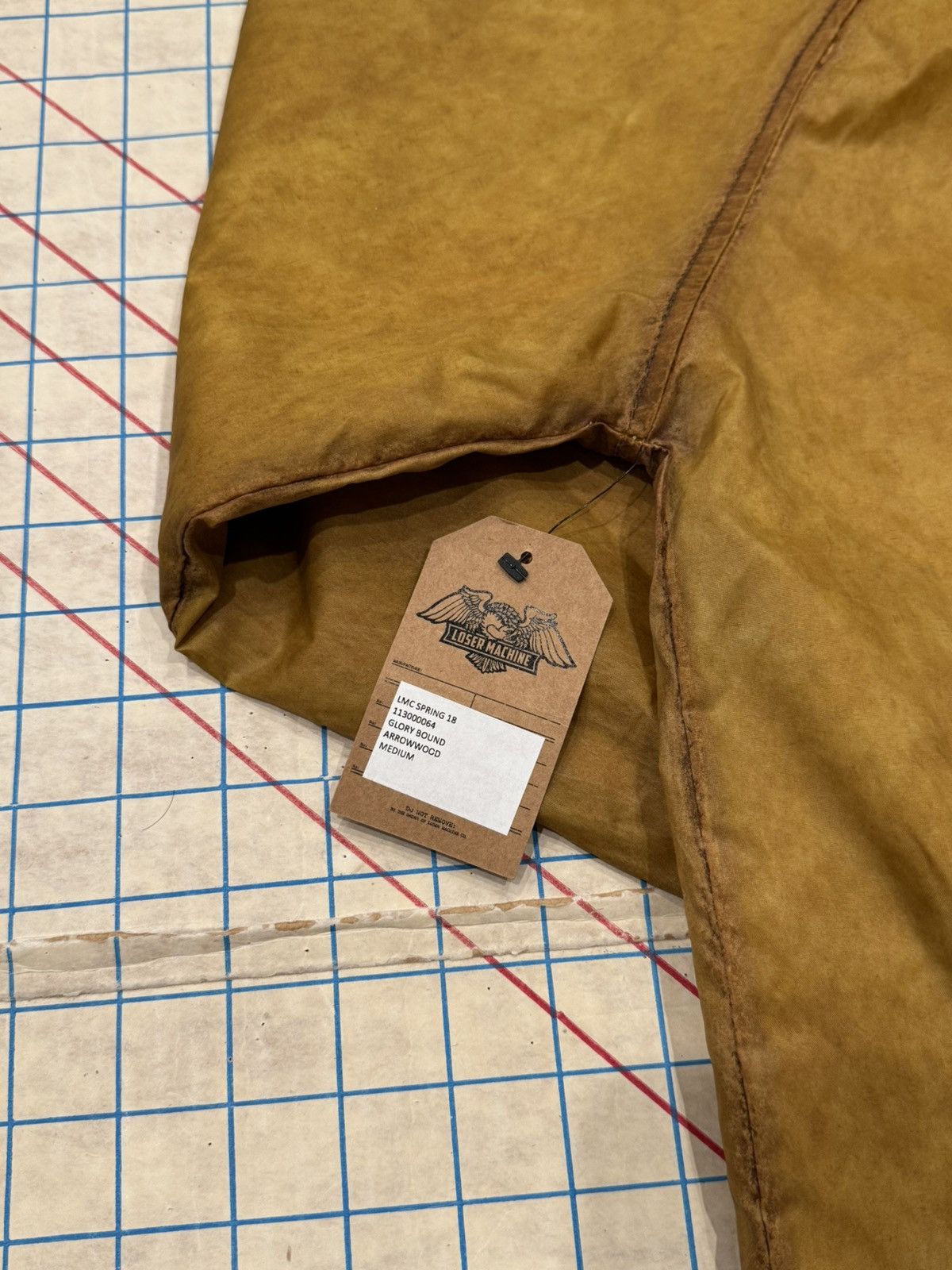 Loser Machine Company NWT Loser Machine Faded Brown Coaches Jacket Size Medium Size US M / EU 48-50 / 2 - 11 Thumbnail