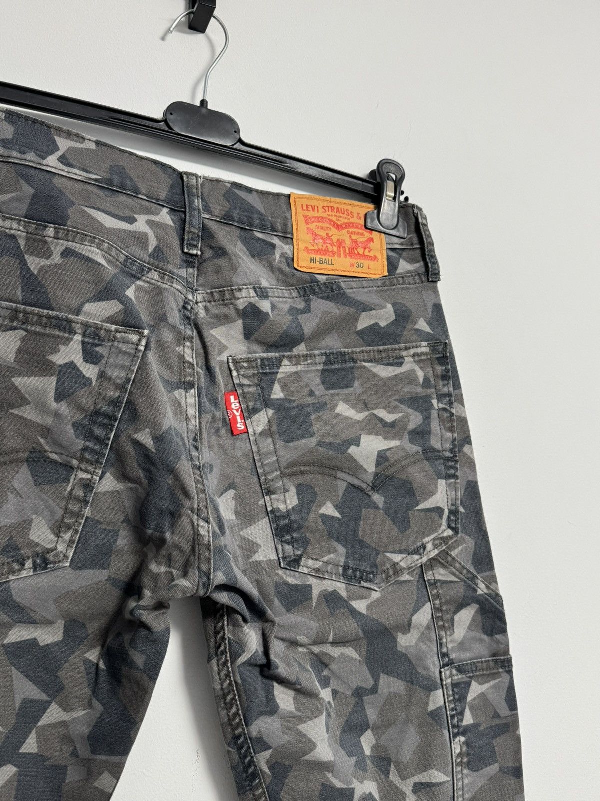 Levi's Levi’s Vintage Pants Camo Y2K styel HI-Ball W/30 Size US 30 / EU 46 - 8 Thumbnail