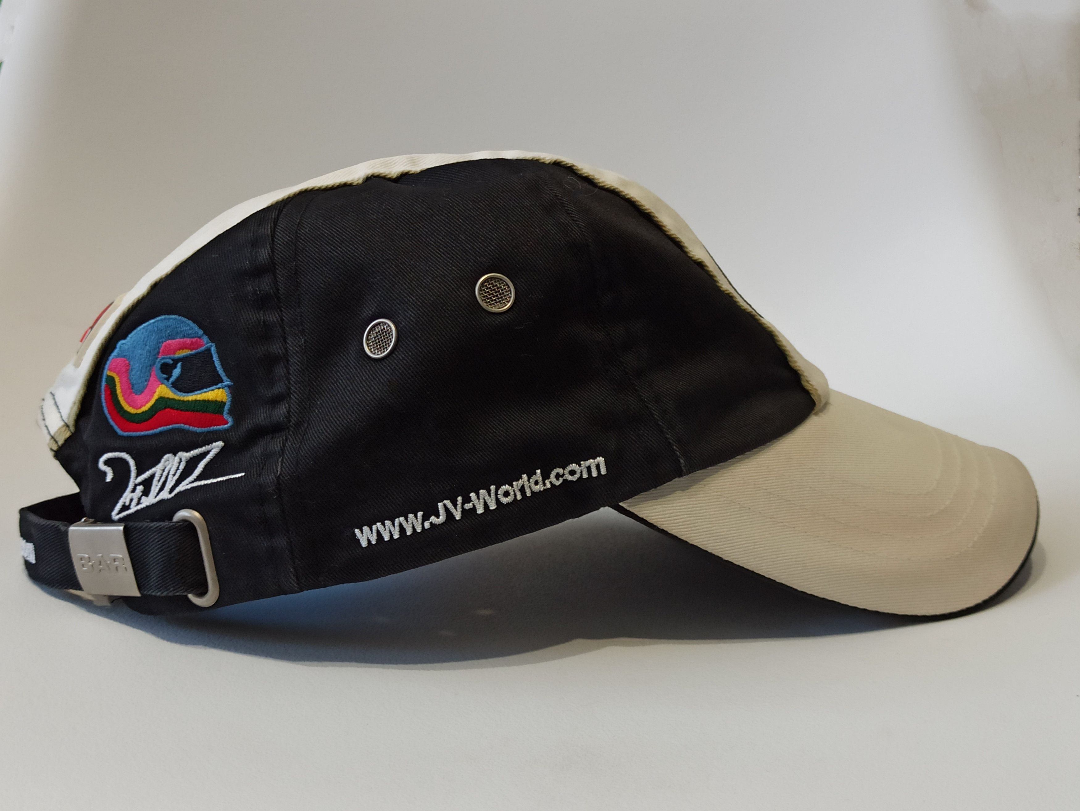 Formula 1 Jacques Villeneuve BAR Honda F1 Team Vintage Cap Size ONE SIZE - 3 Thumbnail