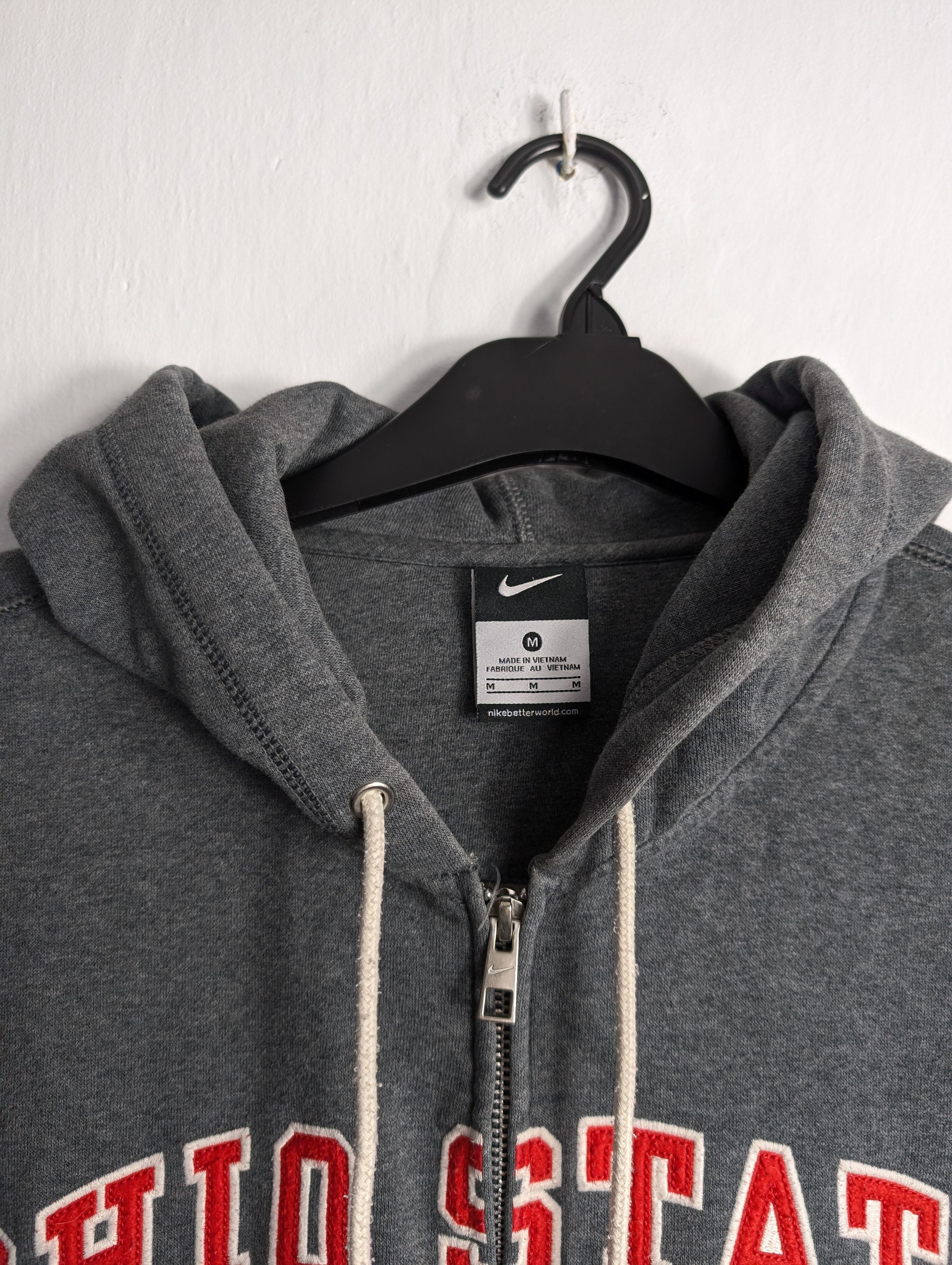 Nike × Vintage Vintage Nike University Ohio State Zip Up Hoodie Size US M / EU 48-50 / 2 - 3 Thumbnail