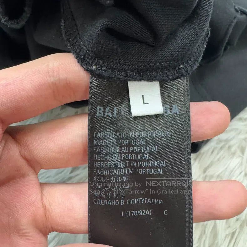 Balenciaga Balenciaga Big Destruction Short Sleeve Size US L / EU 52-54 / 3 - 6 Thumbnail