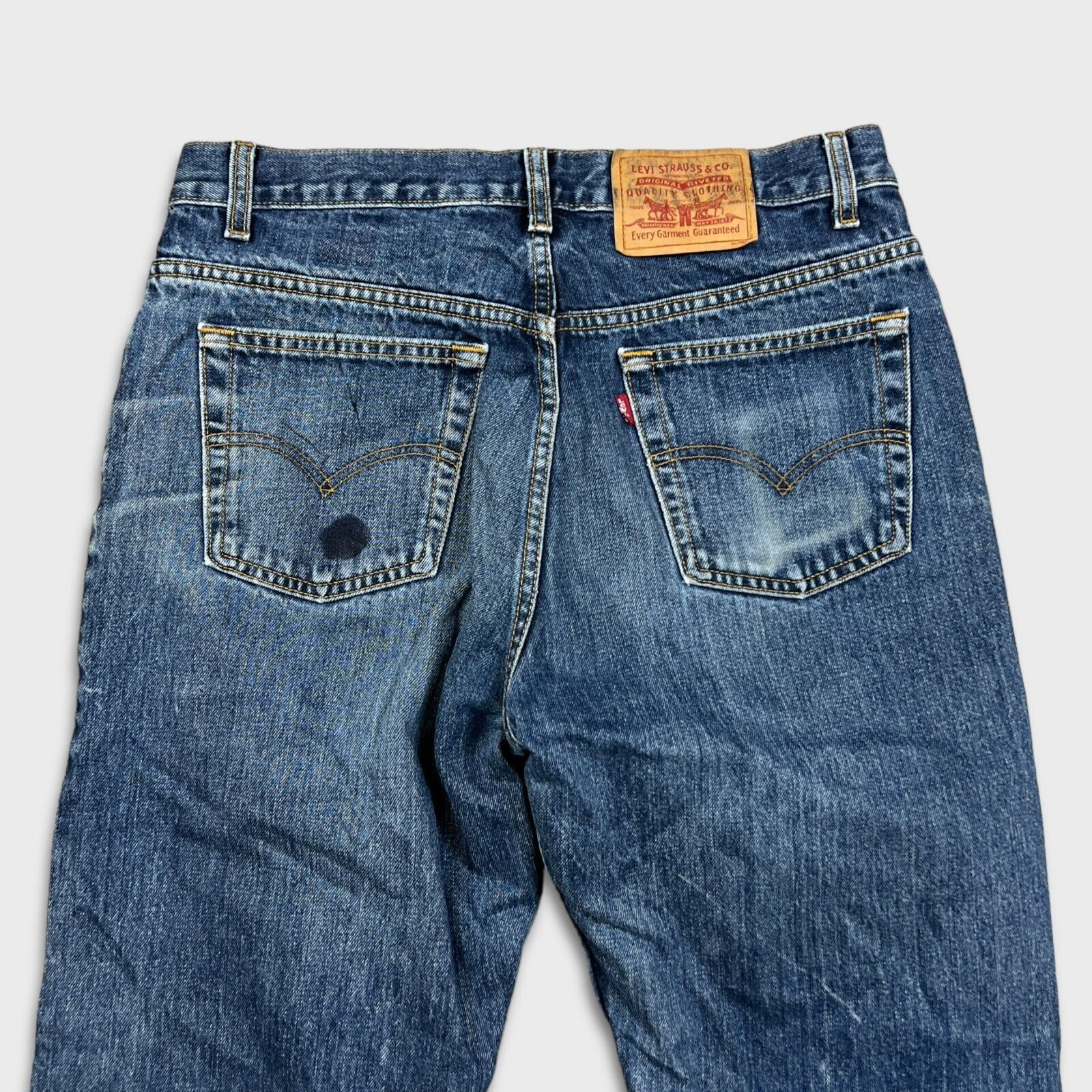 Levi's × Vintage Vintage 90s Levi's 528 Jeans 33x31 Metro Fit Denim Pants Size US 33 - 6 Thumbnail