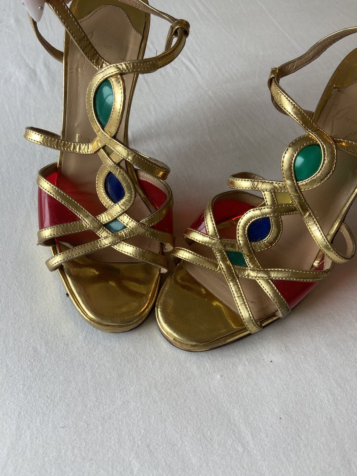 Christian Louboutin Christian Louboutin Libelle Heels Size US 8 / IT 38 - 3 Thumbnail