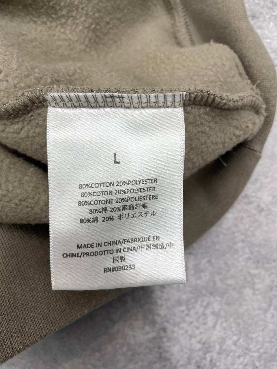 Fear of God Fear Of God Essentials Men Cotton Sweatshirt Pullover Beige Size US L / EU 52-54 / 3 - 5 Thumbnail