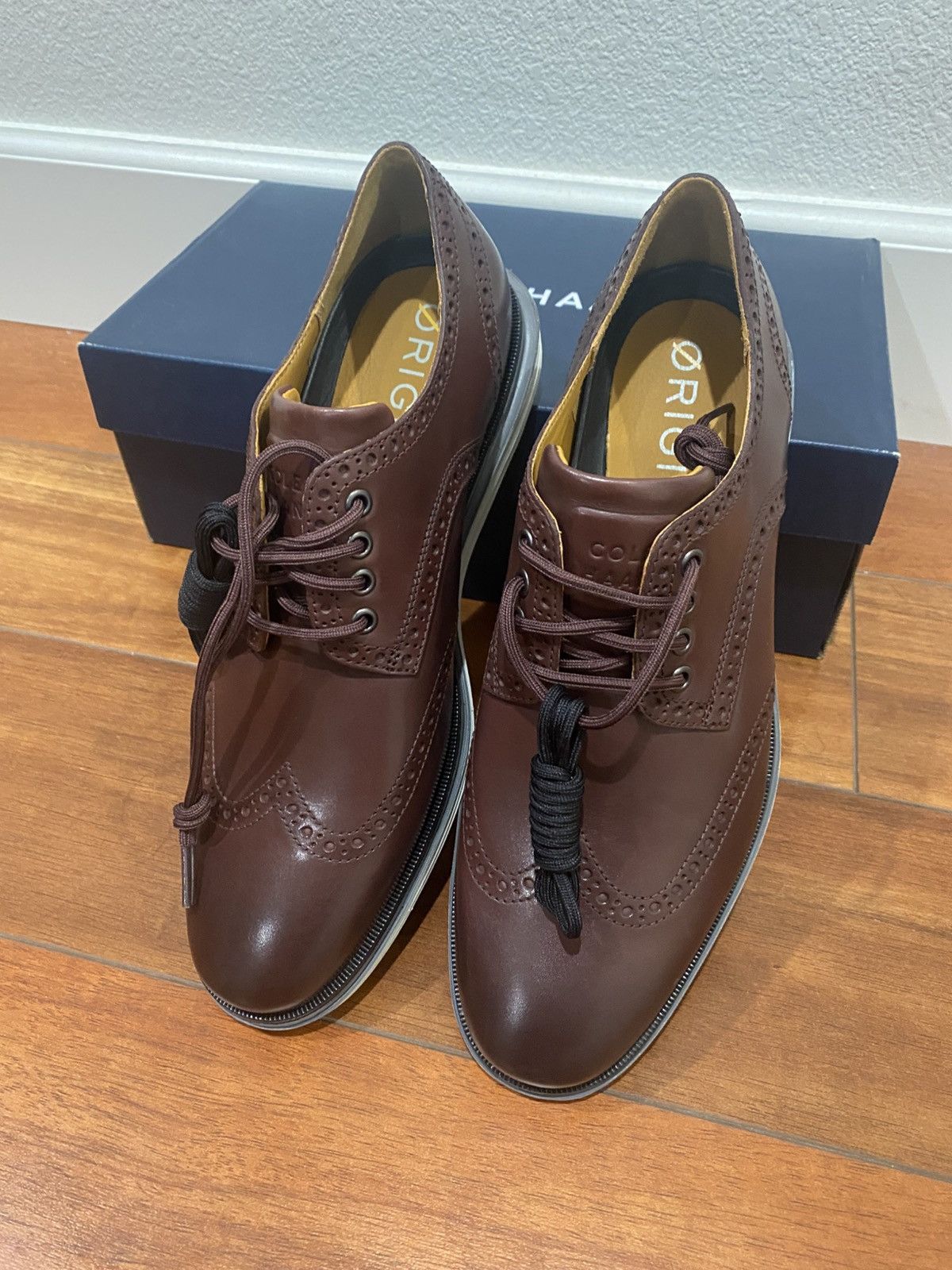 Cole Haan Cole Haan ØriginalGrand Wingtip - Cordovan -C31546 - US 9.5M Size US 9.5 / EU 42-43 - 7 Thumbnail