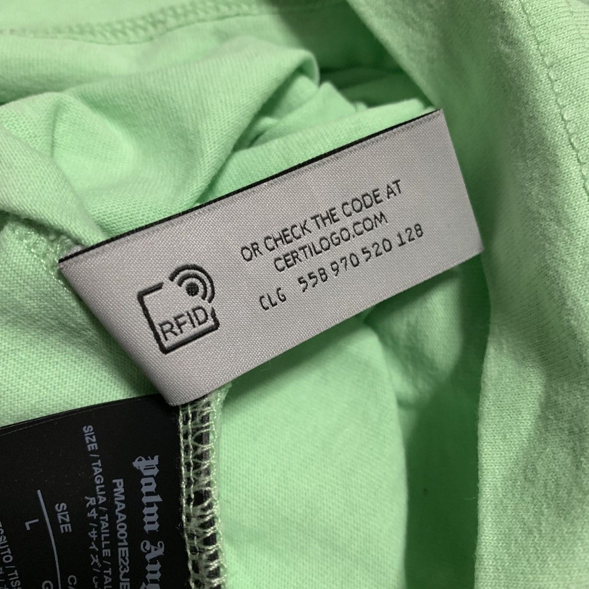 Palm Angels Palm Angels Large Tee Sketchy Douby Classic Mint Green Size US L / EU 52-54 / 3 - 9 Thumbnail