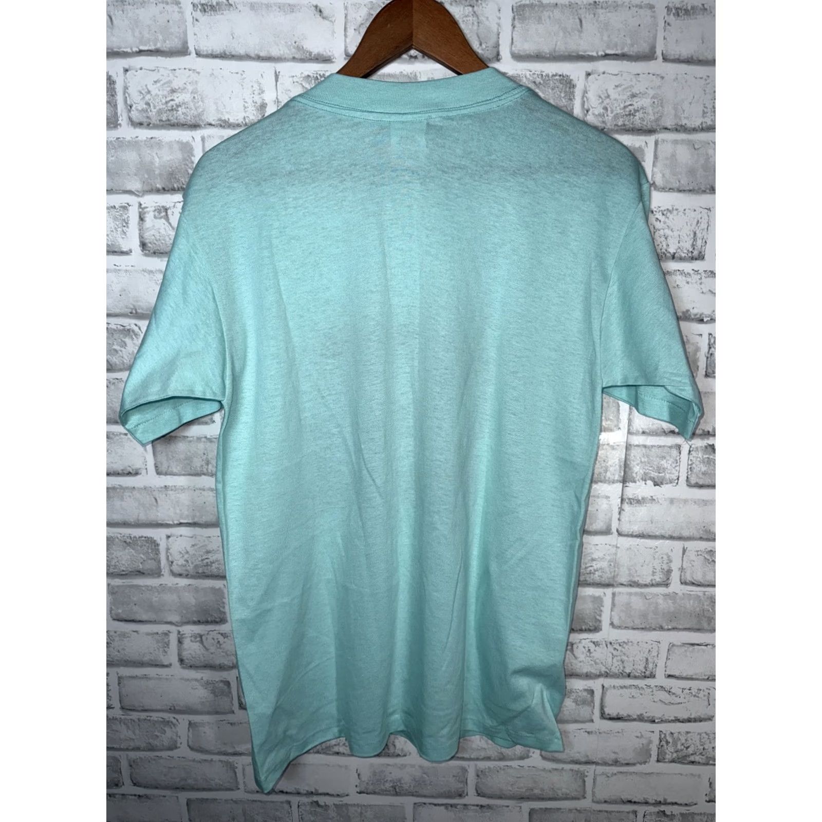 Vintage VTG Miller T-Shirt Mens L Stitch Beaked Whale Graphic USA Blue Size US L / EU 52-54 / 3 - 6 Thumbnail