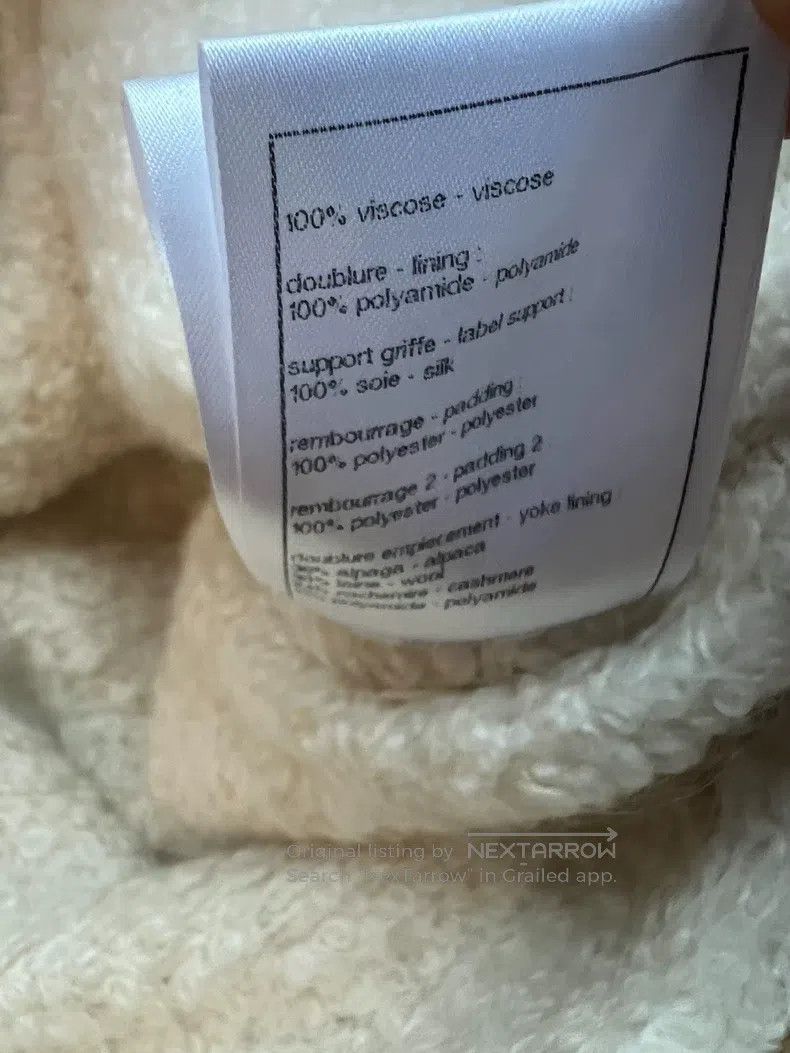 Chanel Chanel 24n Ski Series Teddy Cotton Suit Size XXS / US 00 / IT 34 - 6 Thumbnail