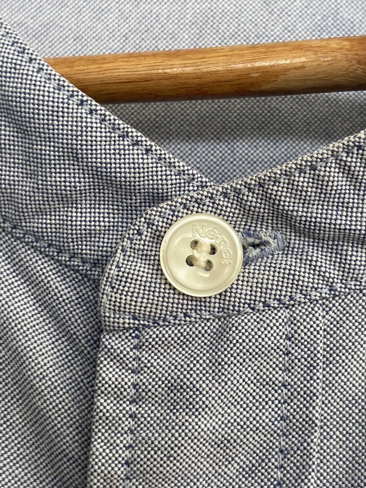 Ne-Net Repaired Ne Net Baggy Chambray Shirt Size XS / US 0-2 / IT 36-38 - 4 Thumbnail