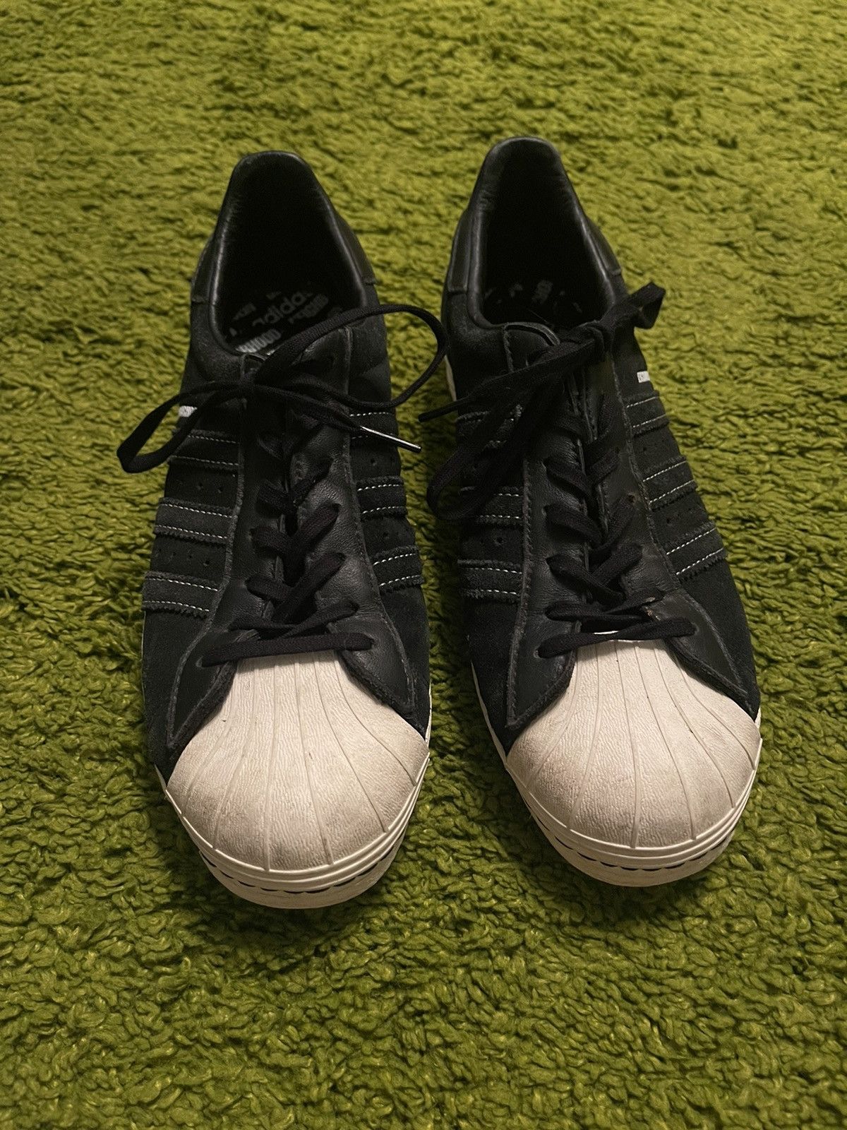 Adidas × Japanese Brand × Neighborhood Adidas x Neighborhood superstar sneakers Size US 7.5 / EU 40-41 - 2 Thumbnail