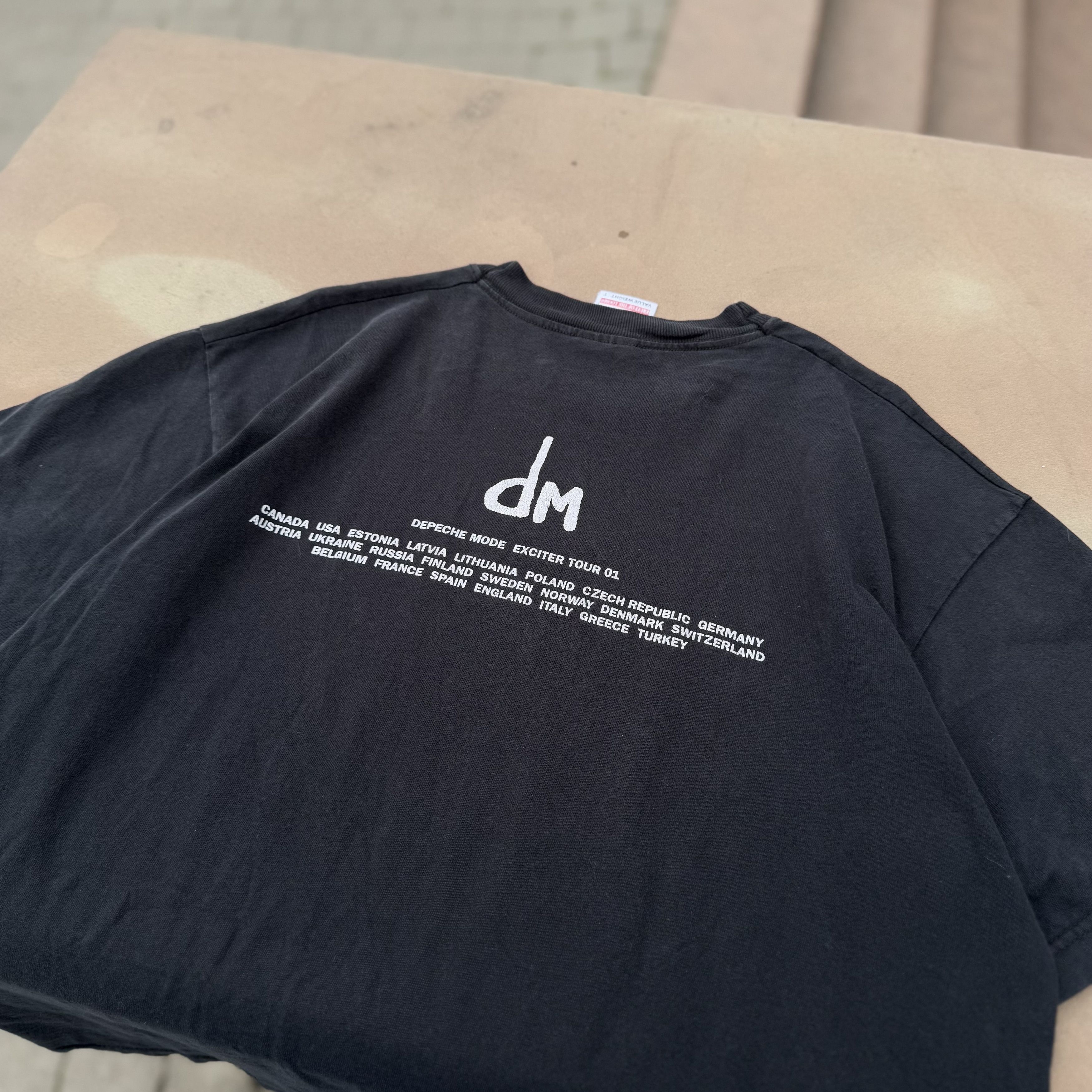 Band Tees × Vintage Vintage 2001 DEPECH MODE Exciter Album Rock Tour T Shirt Size US M / EU 48-50 / 2 - 5 Thumbnail