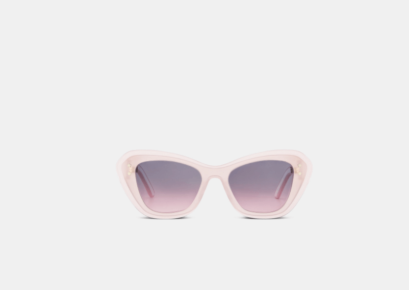 Dior o1w1db10725 Size :OS / DPFCB3 Sunglasses in Transparent Pink Size ONE SIZE - 1 Thumbnail