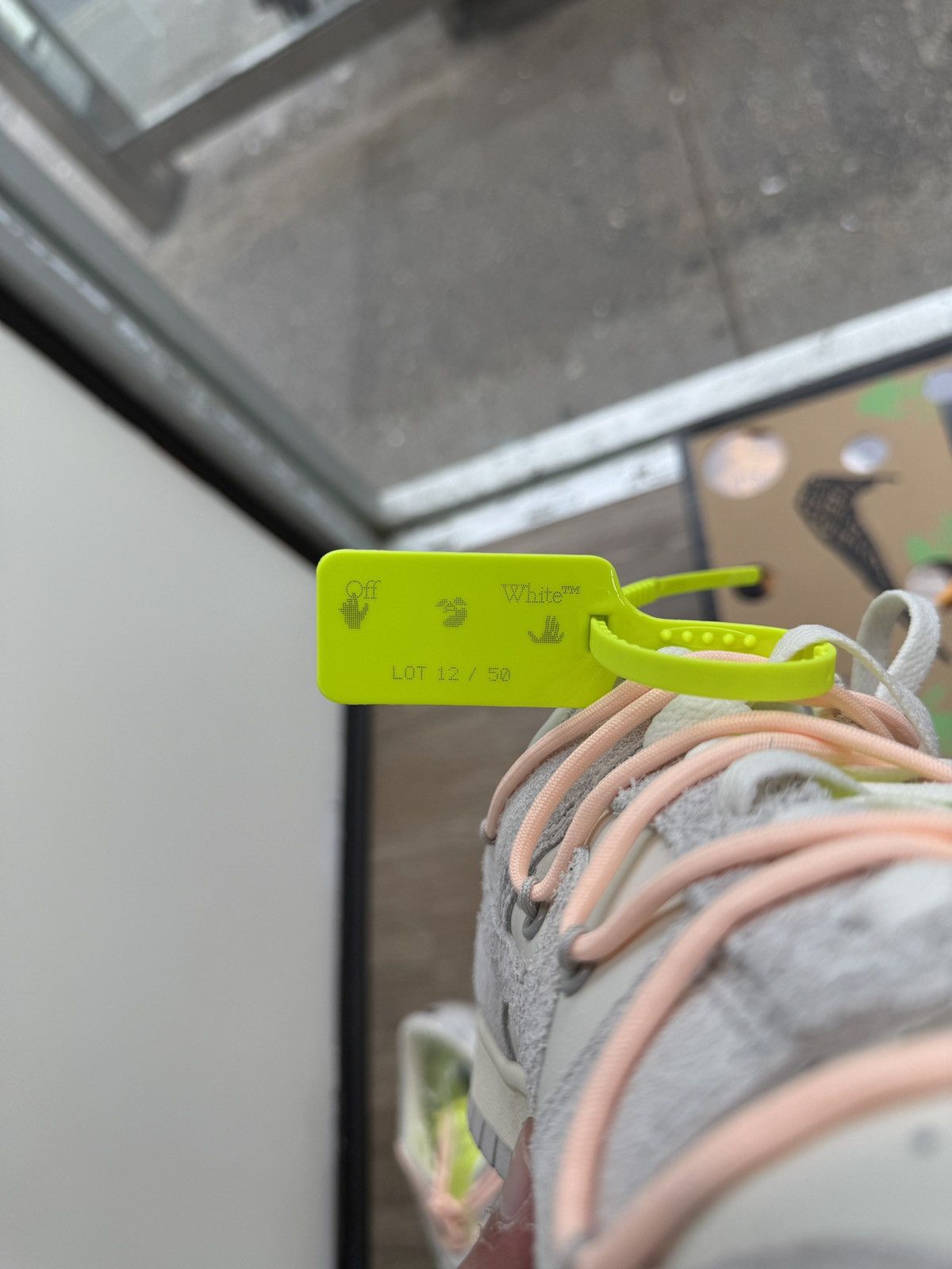 Nike × Off-White Off White Lot 12 Dunks Size US 11.5 / EU 44-45 - 6 Thumbnail