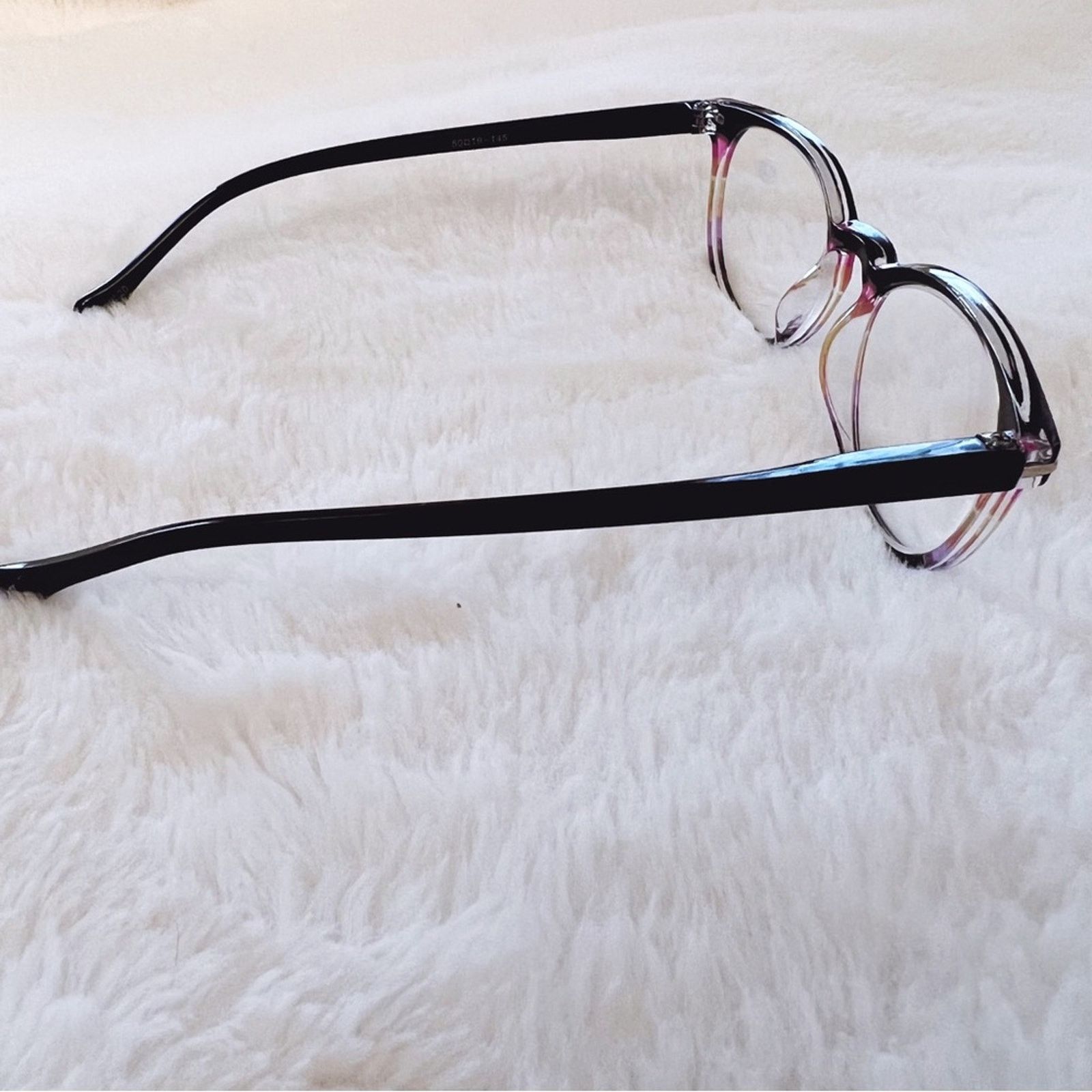 Other Zoe Black Multi-Color Round Reader Glasses Size ONE SIZE - 5 Thumbnail