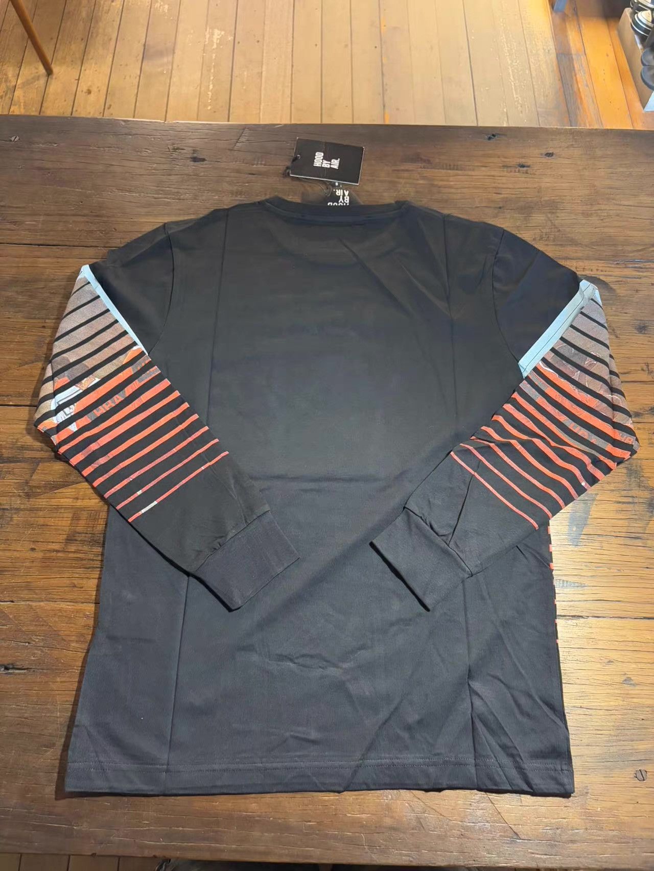 Hood By Air HBA HOOD BY AIR 15FW Black Prison Mask LS Tee Ｑ25 Size US S / EU 44-46 / 1 - 2 Thumbnail