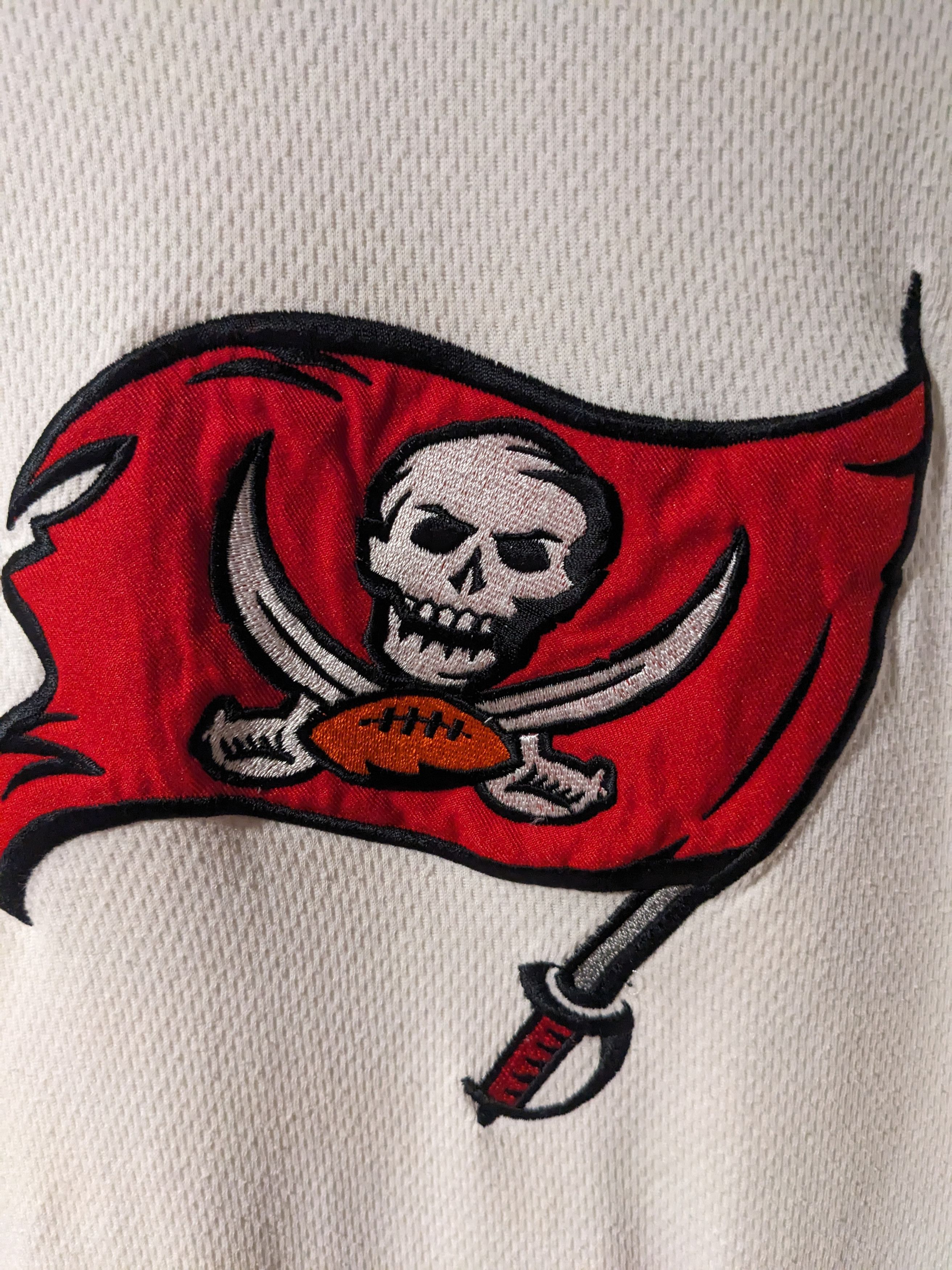 NFL × Vintage Vintage Y2K Tampa Bay Buccaneers Logo Thermal T-Shirt Size US XXL / EU 58 / 5 - 2 Thumbnail