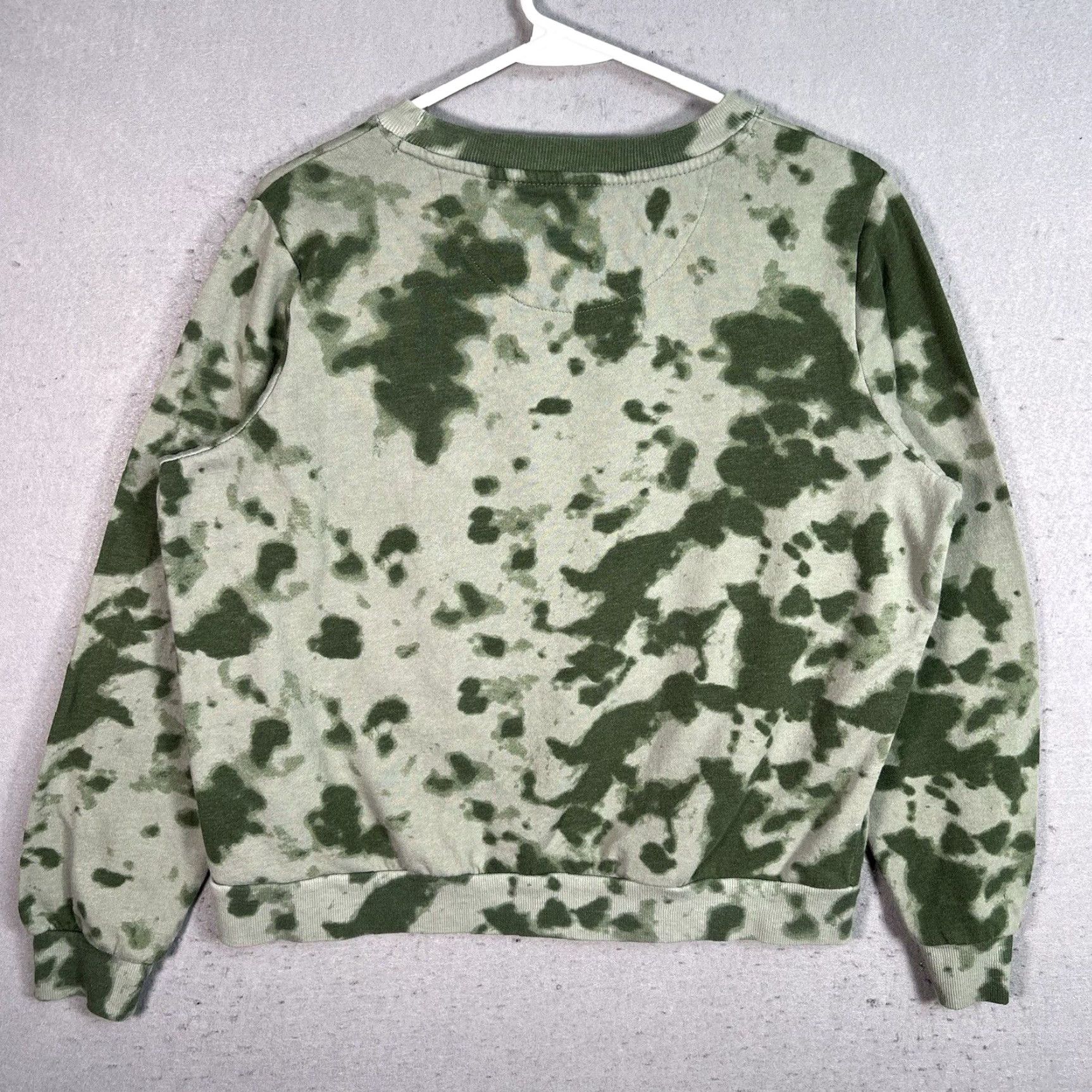 Vintage Guns N' Roses Band Promo Sweater Womens Medium Green Sweatshirt Pullover Size M / US 6-8 / IT 42-44 - 7 Thumbnail