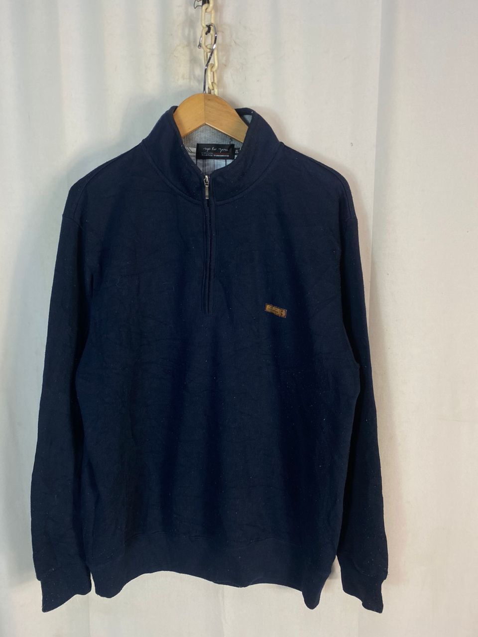 Japanese Brand × Kansai Yamamoto Up to you by kansai Yamamoto half zipper sweatshirt Size US L / EU 52-54 / 3 - 1 Thumbnail