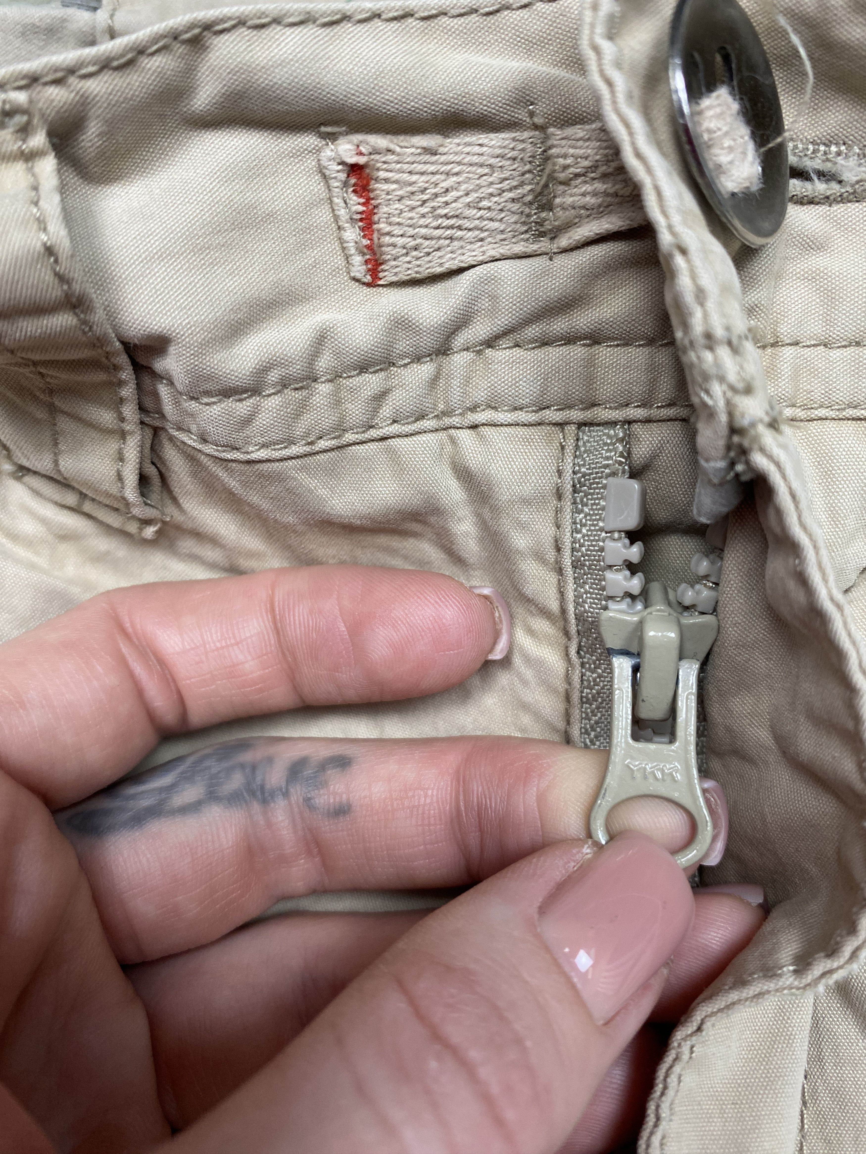 20471120 Vintage Military Cargo Pants Y2K Double Knee Size US 32 / EU 48 - 6 Thumbnail
