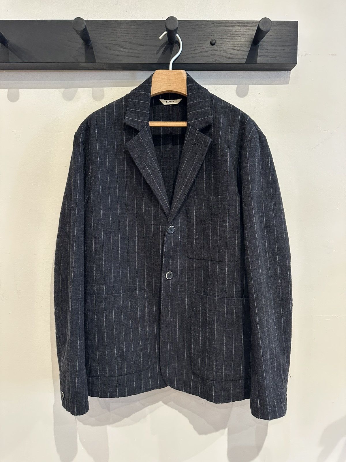 Barena Venezia Barena Striped Cotton/Wool Blazer Size 50R - 1 Thumbnail