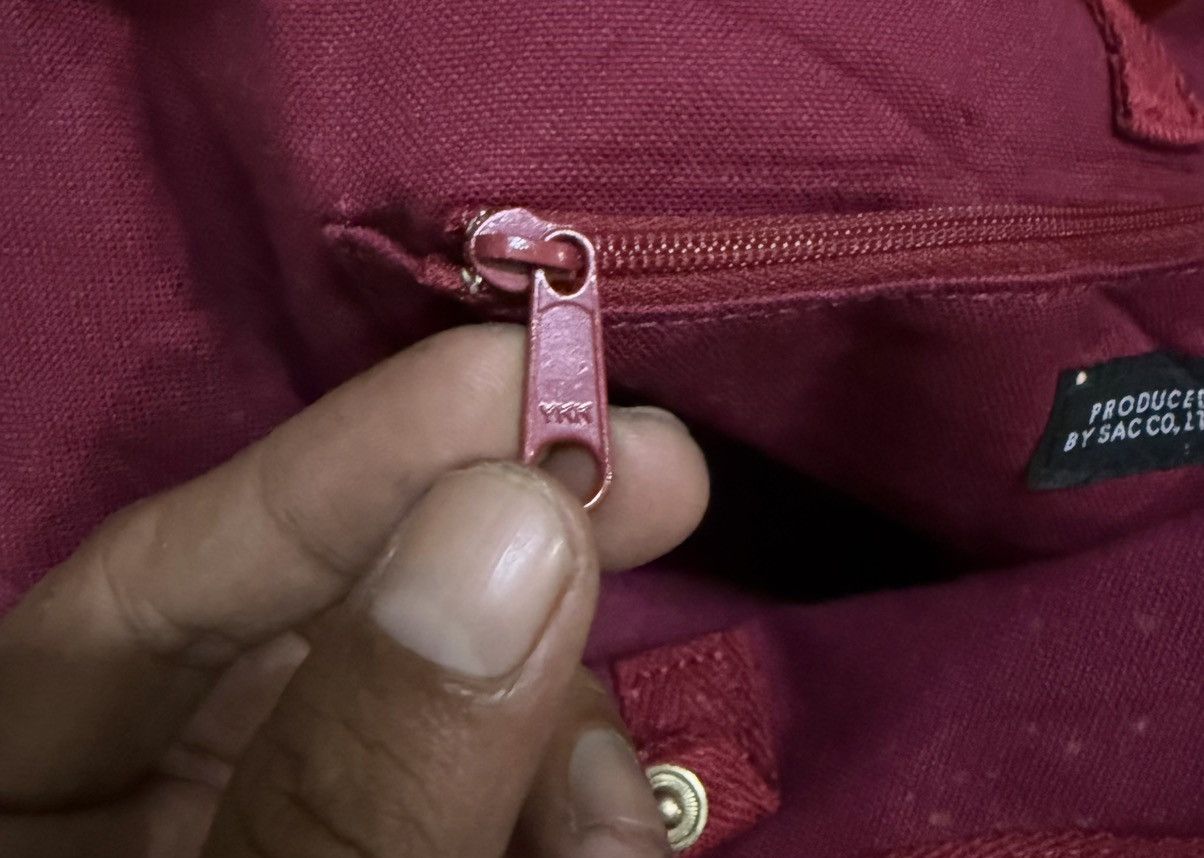 Issey Miyake Issey Miyake Produced by SACCO,LTD Leather Handbag Size ONE SIZE - 11 Thumbnail