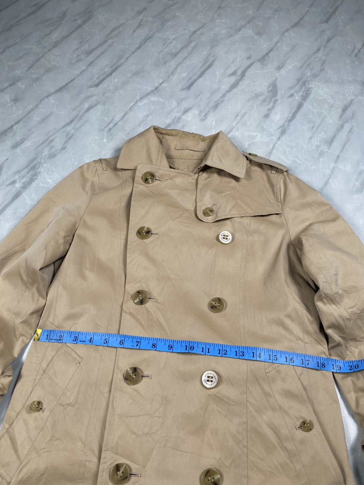 Burberry Vintage Burberry London Nova Check Light Trench Coat Size US M / EU 48-50 / 2 - 5 Thumbnail