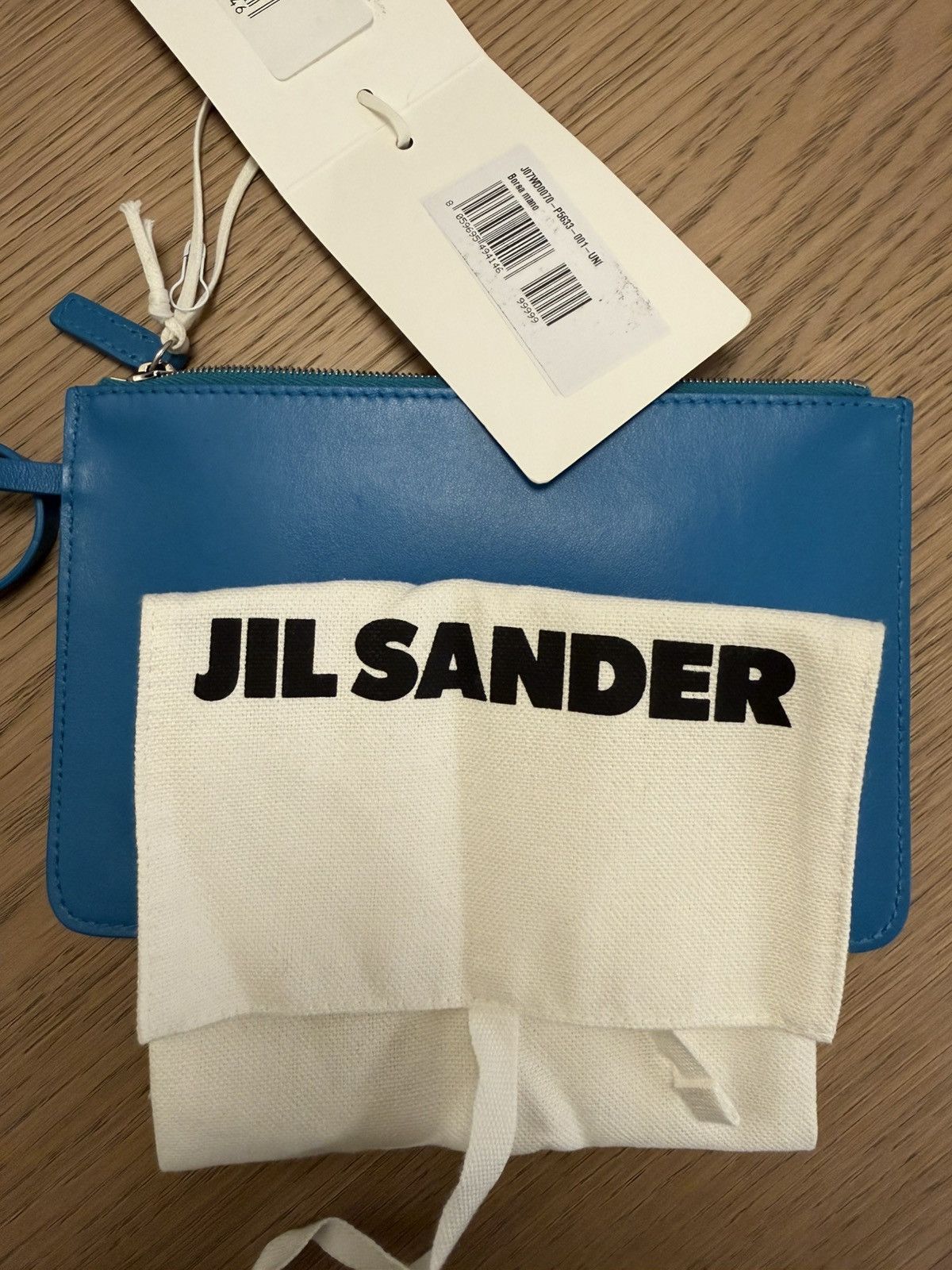 Jil Sander Jil Sander Zip Clutch Bag Size ONE SIZE - 2 Thumbnail