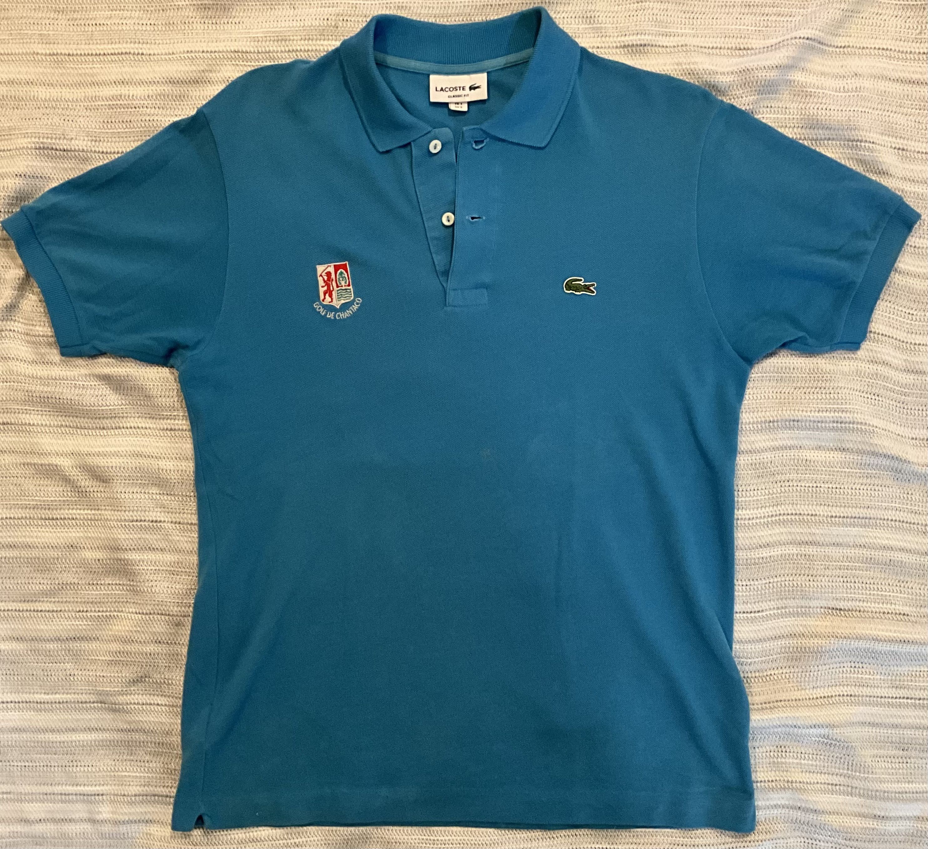 Lacoste Lacoste Polo w/ Golf de Chantaco Crest – Excellent Cond Size US S / EU 44-46 / 1 - 4 Thumbnail