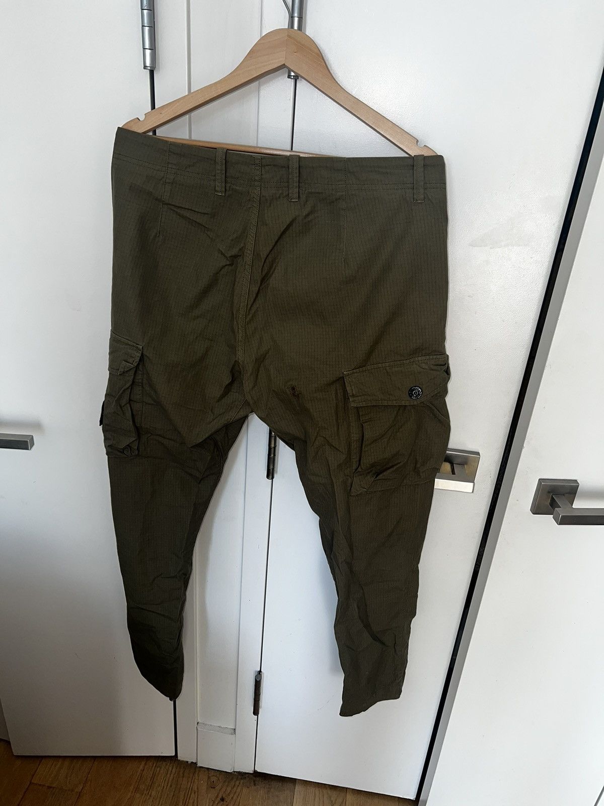 Stone Island Stone Island 41406 Cargo pants 32 olive Size US 32 / EU 48 - 2 Thumbnail