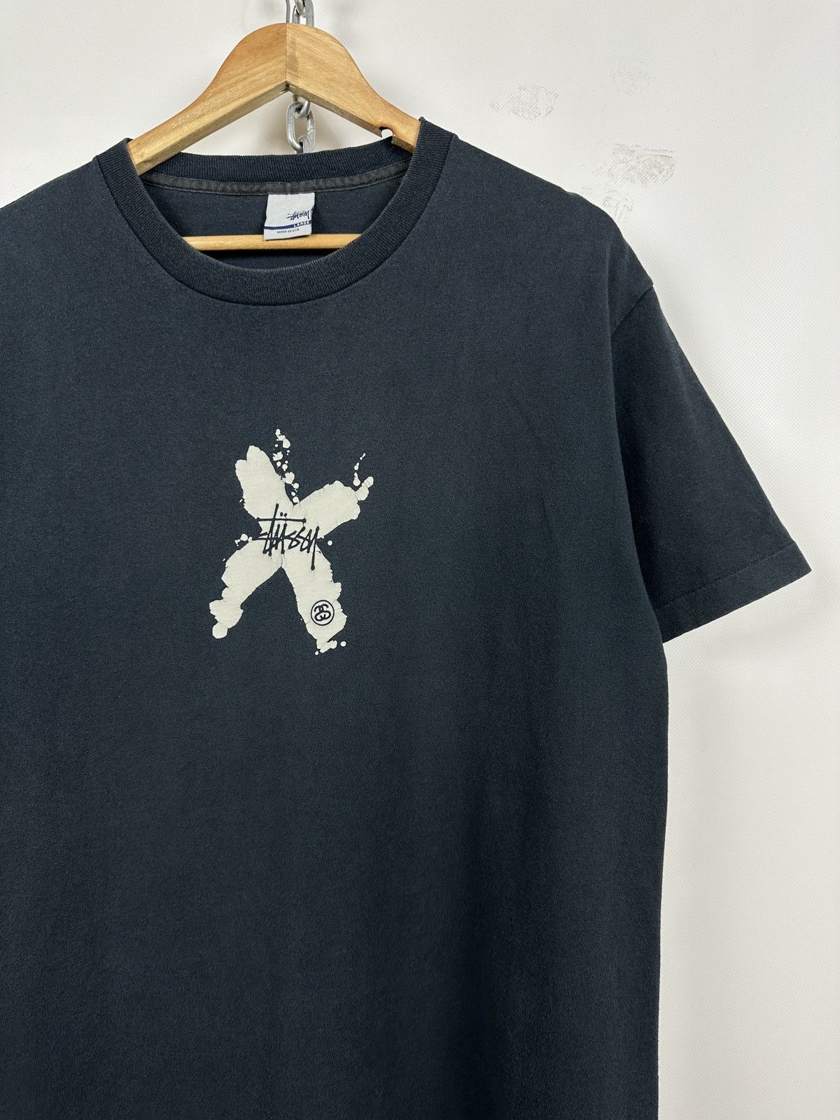Stussy Vintage Stussy X Logo Single Stitch Made In USA T-Shirt Size US L / EU 52-54 / 3 - 6 Thumbnail