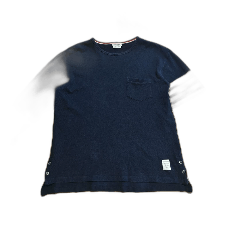 Thom Browne thom browne navy long sleeve sweater Size US S / EU 44-46 / 1 - 1 Thumbnail