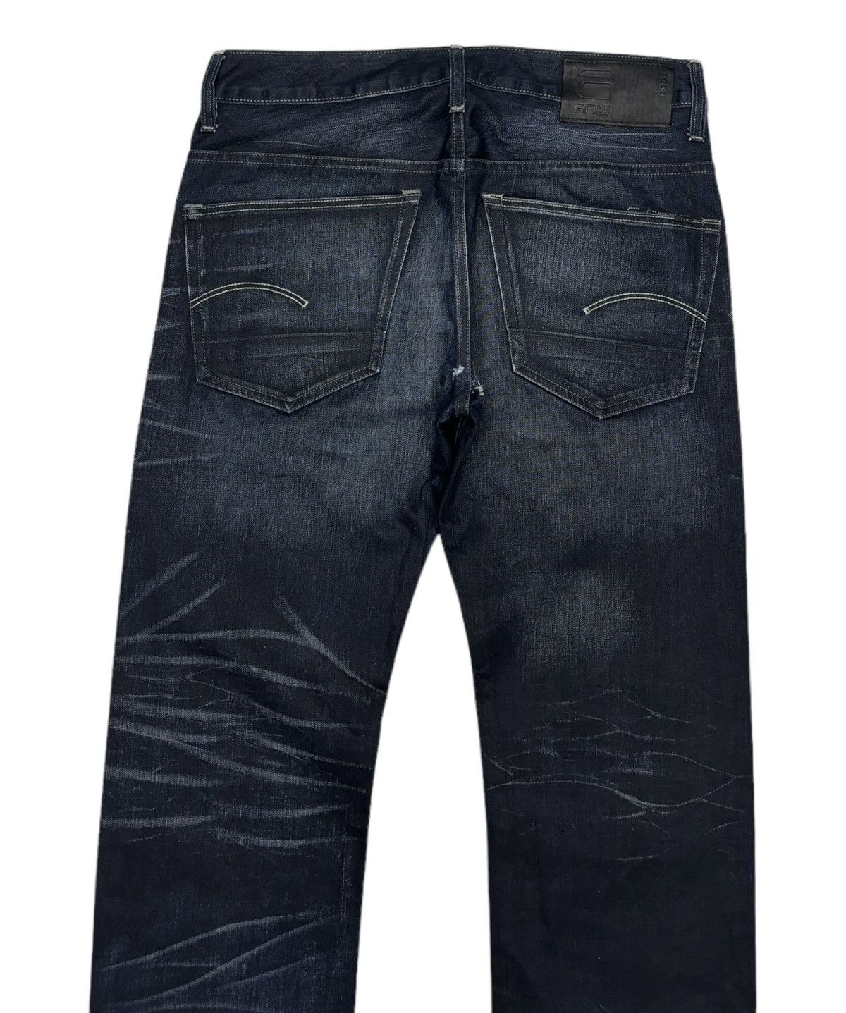 G-Star × Le Grande Bleu (L.G.B.) × Tornado Mart RARE CLAW-MARK G STAR RAW DENIM JEANS TORNADO MART STYLE Size US 32 / EU 48 - 4 Thumbnail