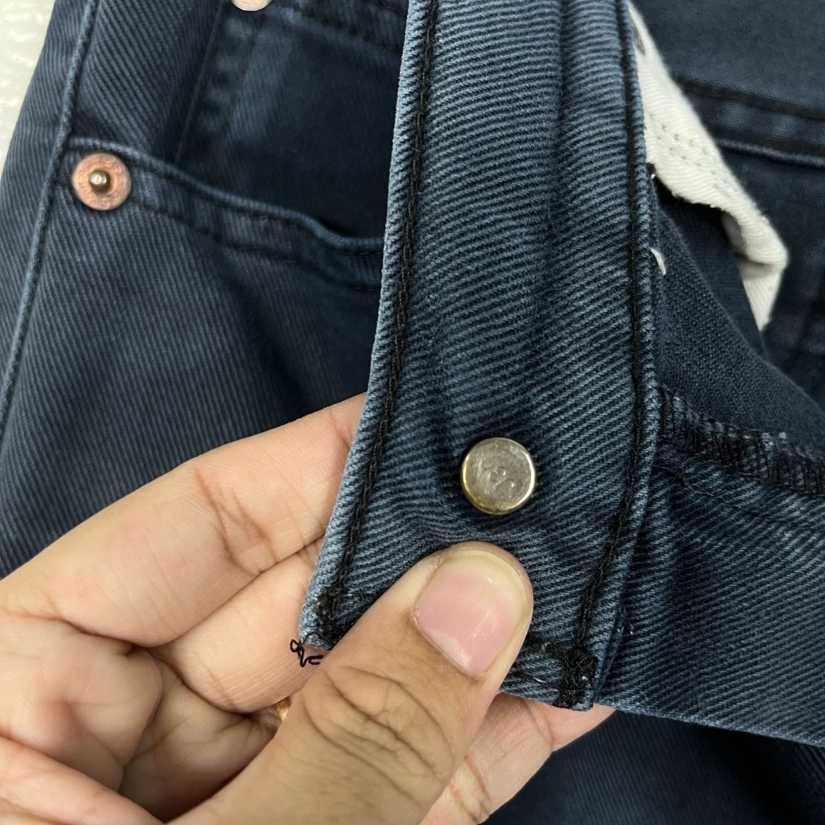 Levi's Vintage Levis Lot 606-10 White Tag Denim Size US 29 - 19 Thumbnail