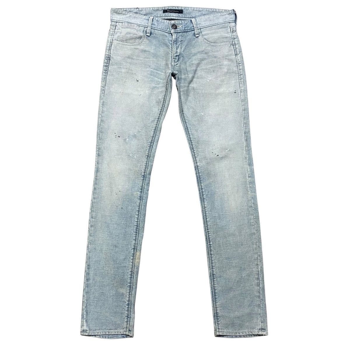 Vanquish Vanquish Mudwash Distressed Denim Skinny Jeans Size US 33 - 2 Thumbnail